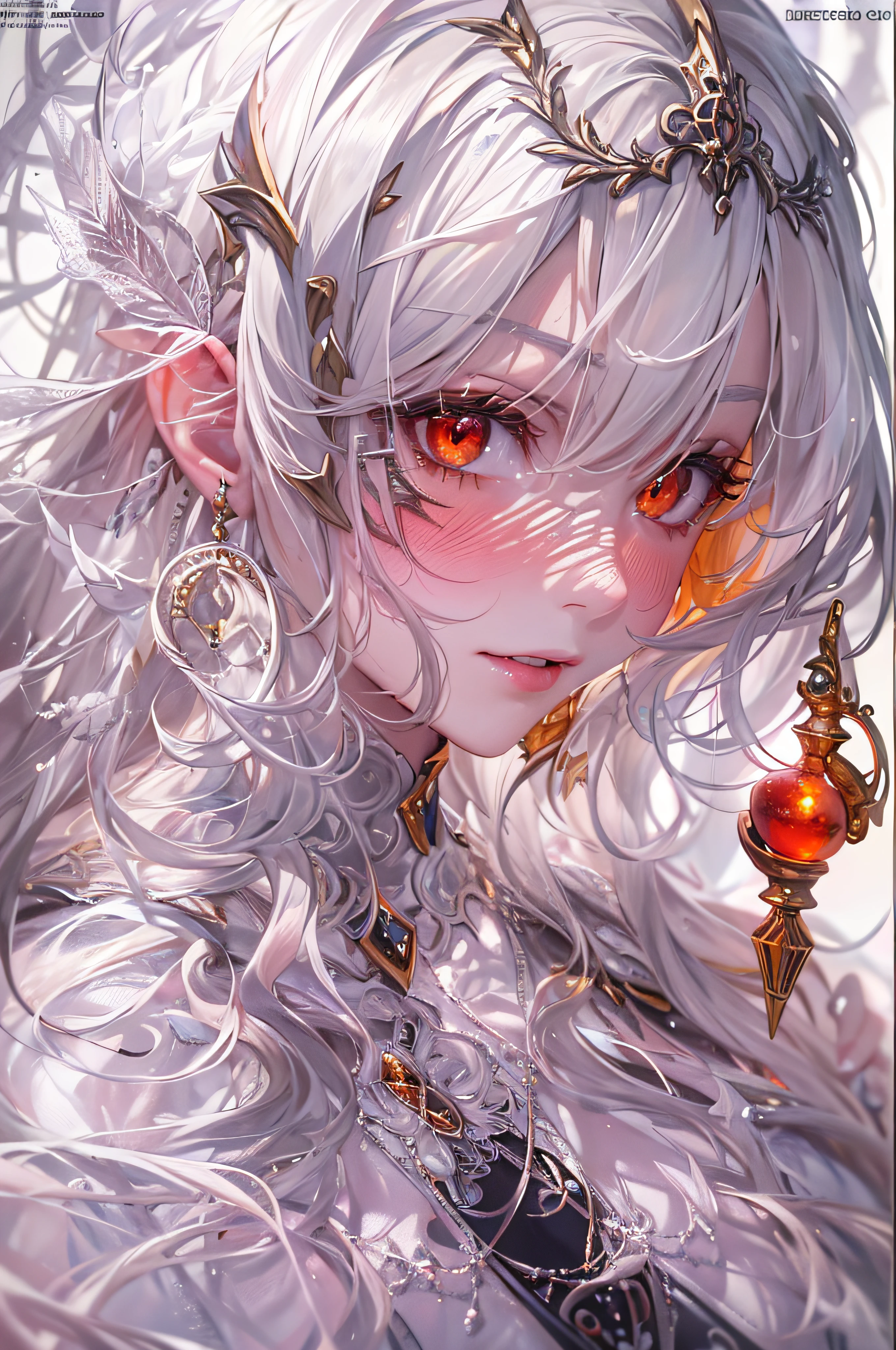 (masterpiece, top quality, best quality, official art, beautiful and aesthetic:1.2), (1girl:1.3), (fractal art:1.3),absurd, masterpiece, best quality, realistic, hyper-detailed, (shiny skin, sweaty:1.4), looking at viewer, slender, 1girl, solo, white sneakers, white miniskirt, straight long hair, princess cut, white hair, red eyes, (thick thighs:0.5), dynamic lighting, high resolution, sharp focus, depth of field, small breasts, vampire, masterpiece, best quality, ultra-detailed, illustration, ultra-detailed face, best quality face, evil, 18 years old, adult, 1girl, 18 years old, white hair, alchemy outfit, intricate detailed outfit, sexy pose, glowing red dress, cute, kawaii, digital art, finely detailed eyes, blushing, red cheeks