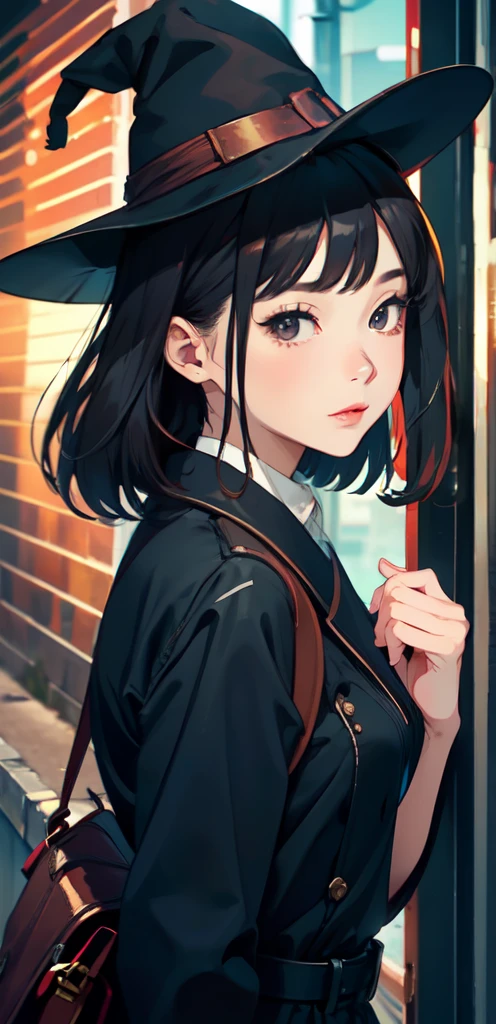 Bewitching, A modern masterpiece, A modern Korean-style street, Modern atmosphere, korean girl,