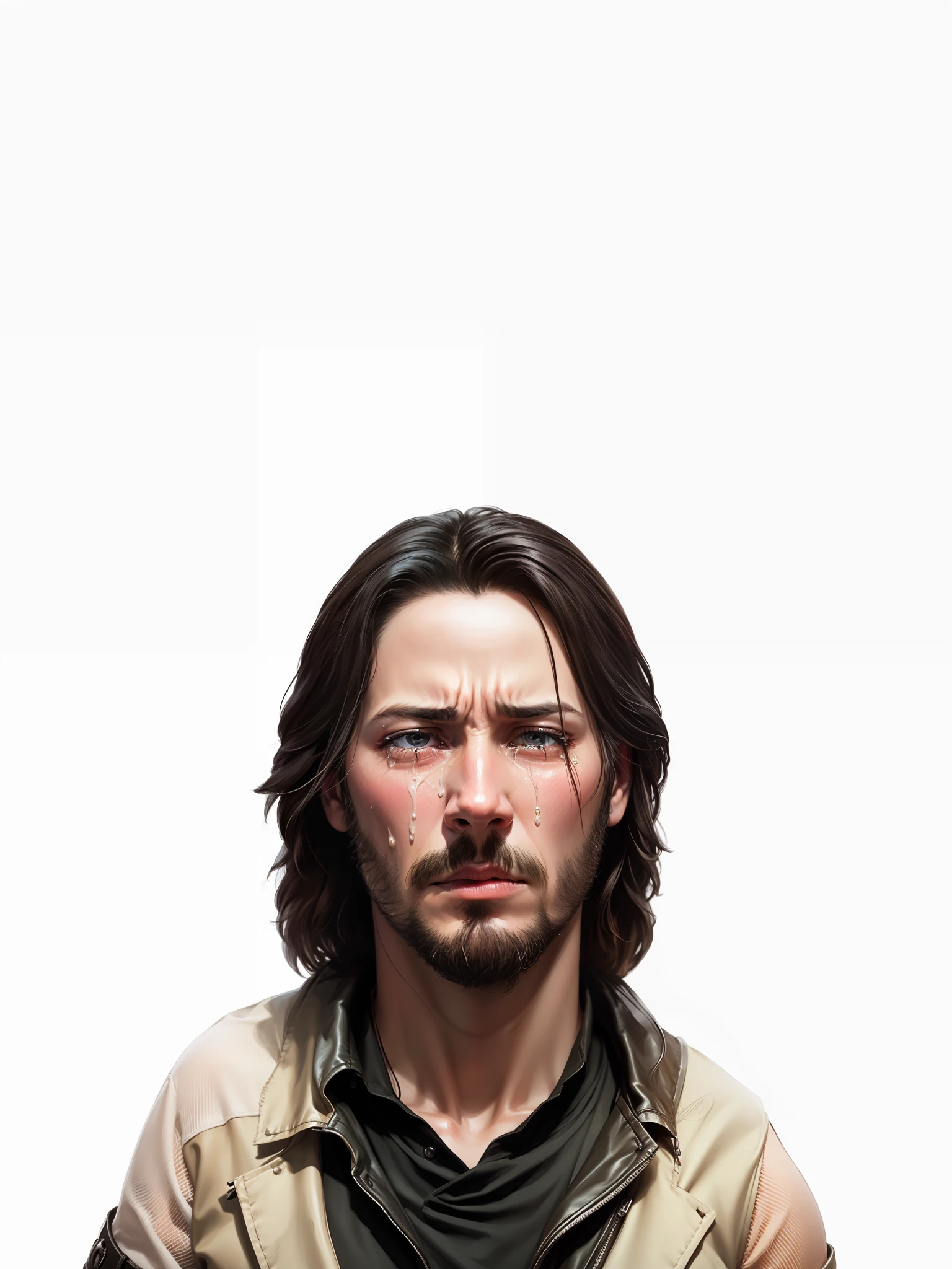 Recreate extremely realistic tears.