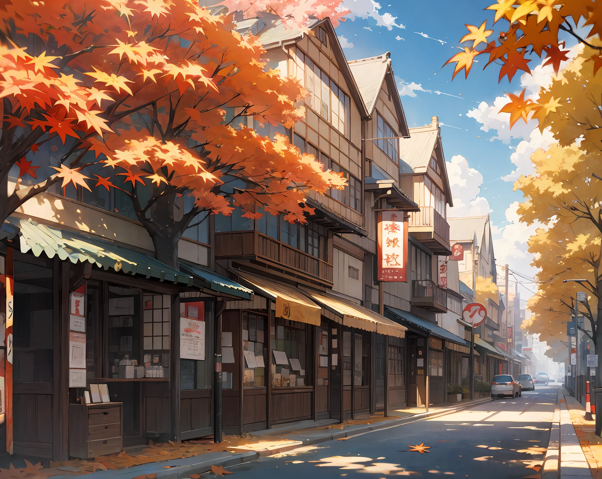Shop fronts、retro、jpn