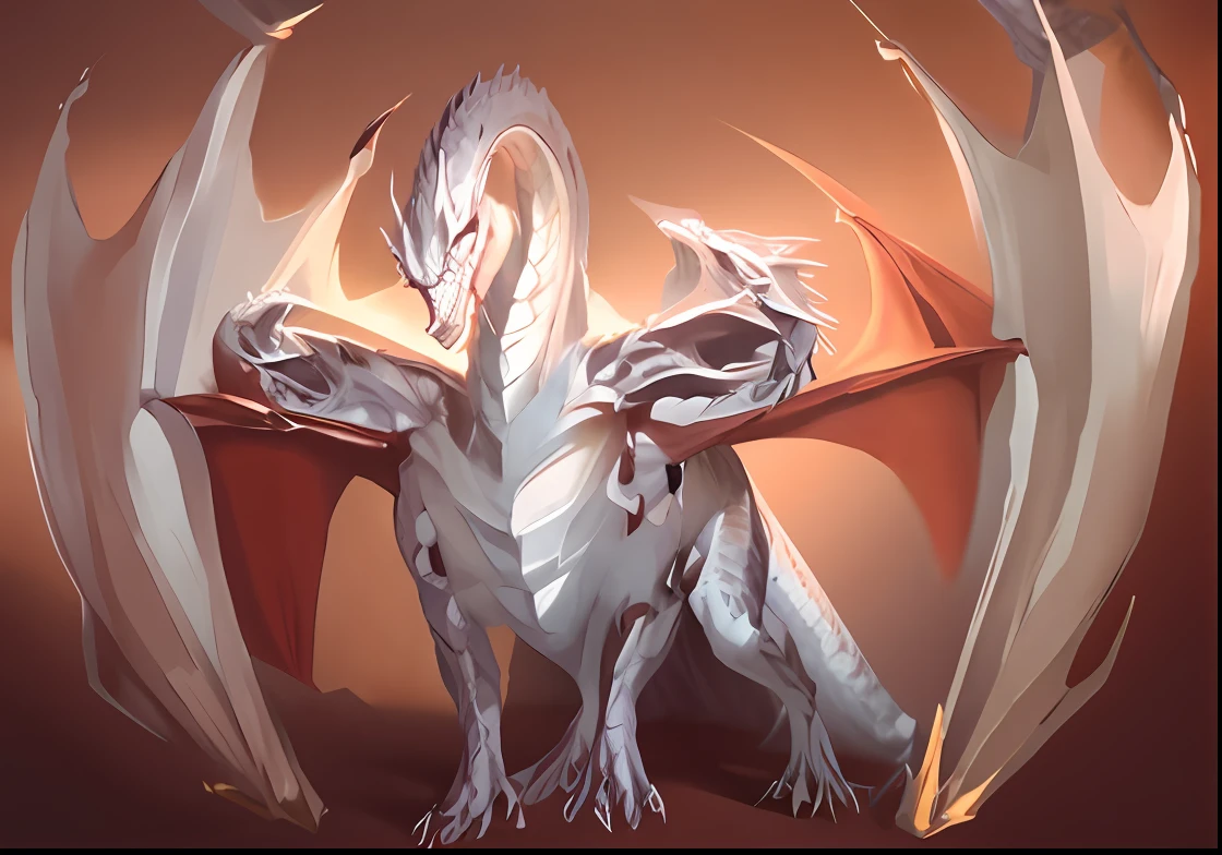 A closeup of a dragon with a large white body and wings, dragons, d&d commision art dragon, art of dragon, ultraterrestrial dragons, Draconianos, Tarragon Vore Arte, anthro dragon art, but as an anthropomorphic dragon, anthropomorphic dragon, Mawshot Dragon Art, serpe, dragon in the background