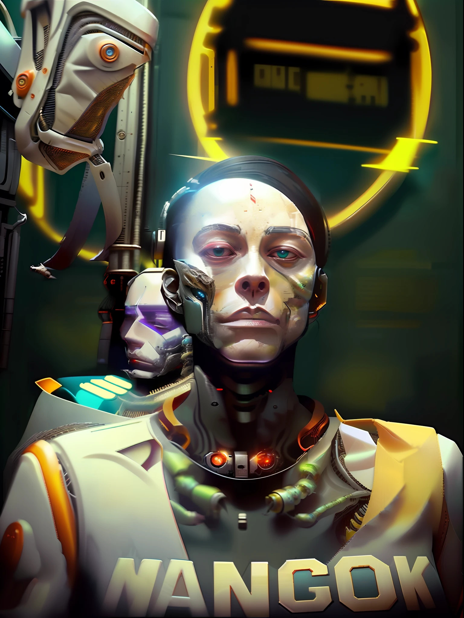 ((Mecha Dragon + Sci-Fi Dragon + Cyberpunk)), (Perfect Details + Ultimate Art), (Complex Mechanical Design + Film and Television + 8K)