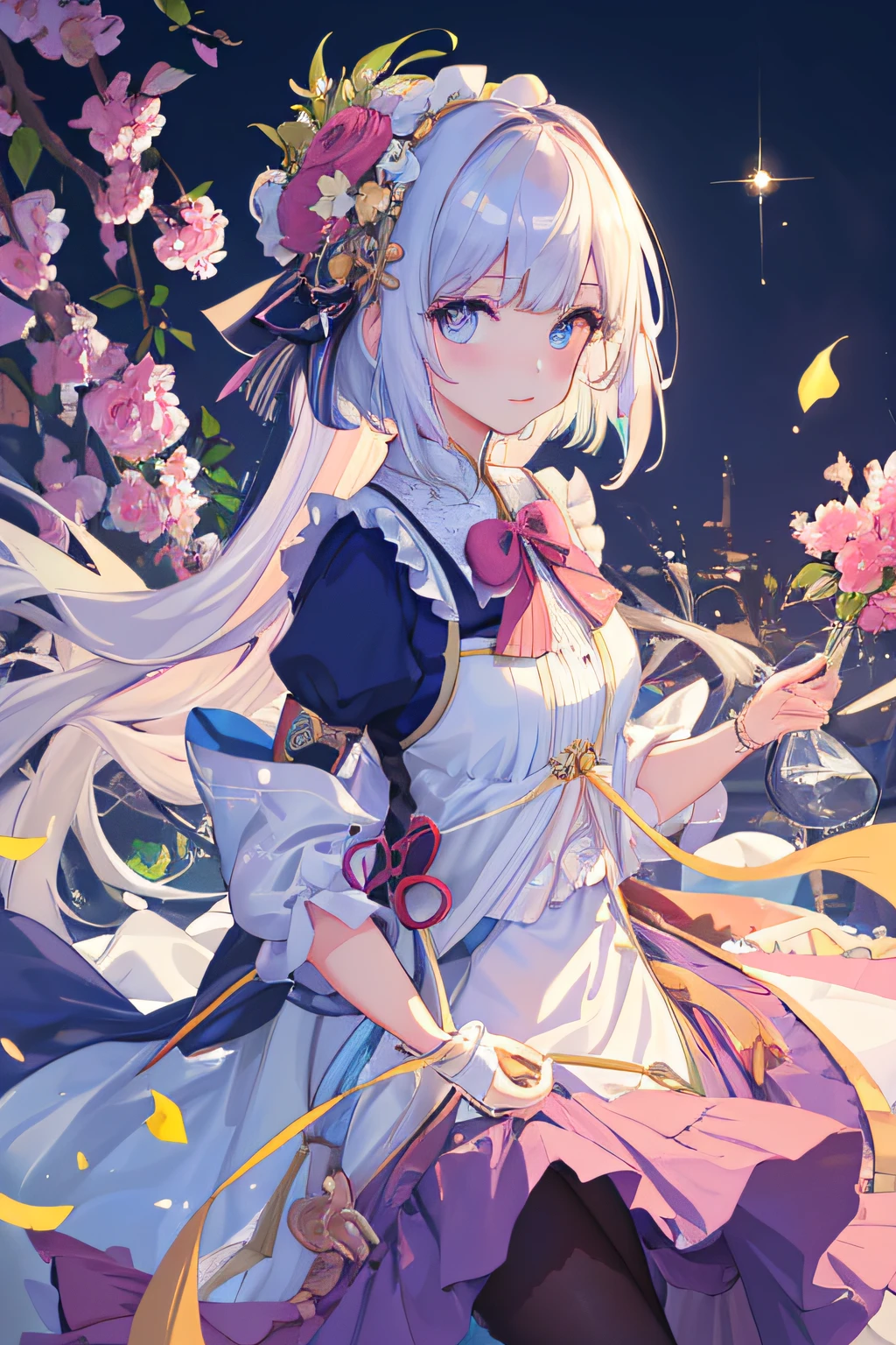 (fractalized: 1.3), RAW photos, (Beautiful girl in light clothes), (Colorful bubbles), (Clothes of random shape), (entire body image), (high resolution: 1.4), (Details: 1.5), (Realistic: 1.3), masterwork, RAW photo, Artistic portrait photography, RAW photo, 超高分辨率, Photorealistic, Best quality, (highdetailskin, skin detailed), Visible pores, Shiny skin, Masterpiece, incredibly_absurderes, finedetail ,a color , Extremely delicate and beautiful, Extremely detailed 8k wallpaper, 8K high quality, filmgrain, Digital SLR, beautiful girl with beautiful details, (view the viewer), professional photograph lighting, Extremely detailed eyes and face, Eyes with beautiful details, analogue style, Attention to detail, Blush, Cute and playful, Cute, Thin bangs, (Fantastic: 1.3), (aquarelle), offcial art, (beautiful aesthetic: 1.2), patterns, Floating bubbles , Many colorful light spots