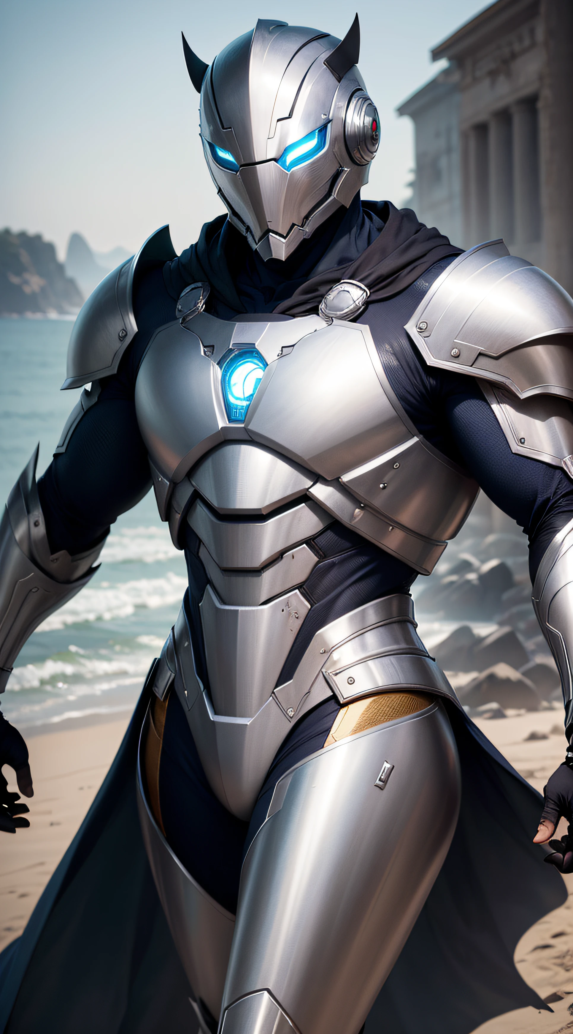 ((melhor qualidade, 8k, master part: 1.3)),de Leonardo DiCaprio como super heroi homem de ferro, pele lisa, elegante, Quiff, hunter's eyes, eyes casthenhos, then, Nova Iorque, Nova Iorque, Nova Iorque, Armadura do Homem de Ferro, Armadura do Homem de Ferro Marvel, Manhatthen, armadura altamente detalhada do homem de ferro, barba curta --auto