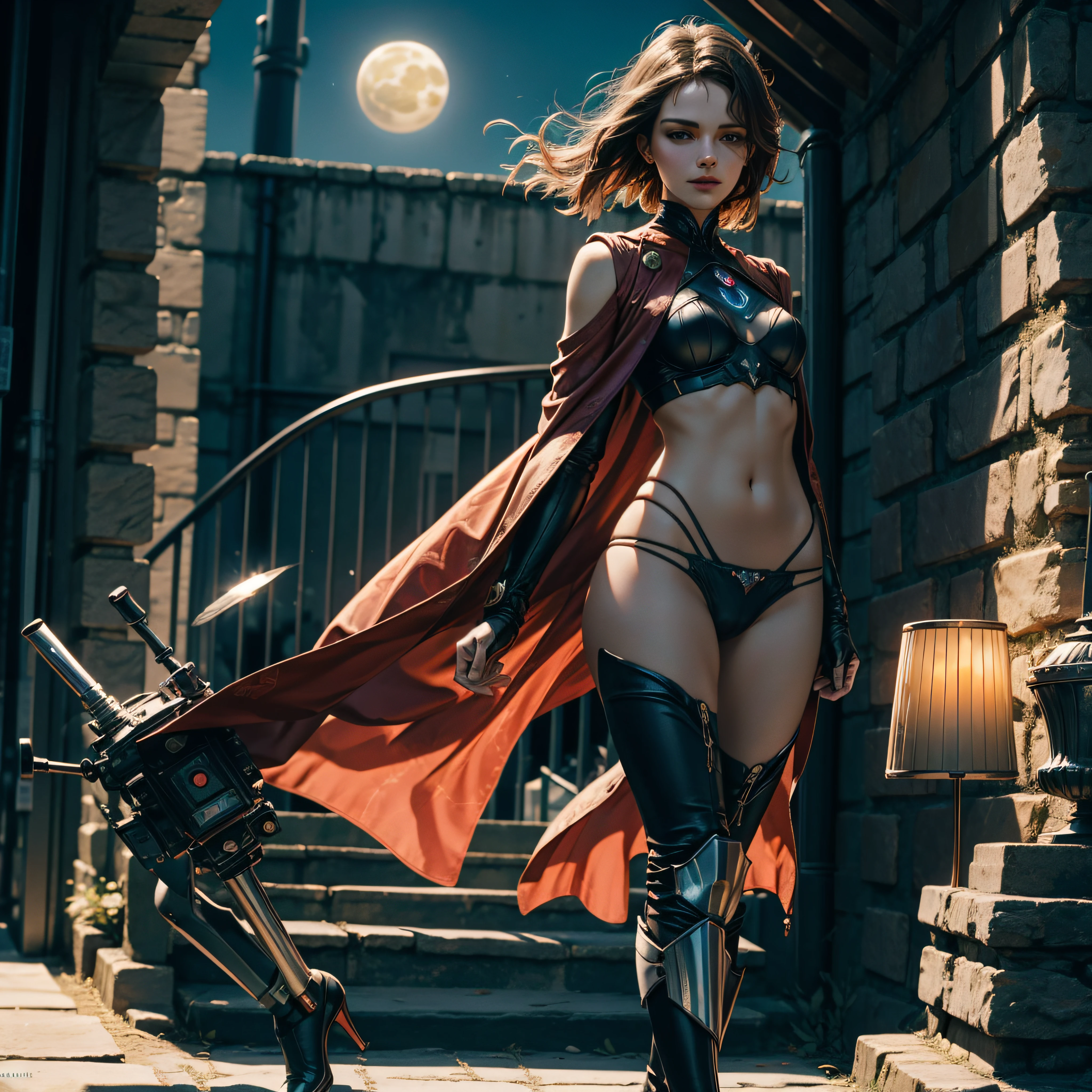 moon dark night:2 outdoor:2 luminescence Fire-follet:2 dazzling Xwing "Star-Wars" BattleShip Futuriste Scene "Heavy Metal" Diplomatic Queen 6PO conceptual glamour pure female 34years key athletic slow walking Cosplay "Princesse Laia" "Daisy Ridley" "Nathalie Portman" Baroque symmetrical fullbody athletic Goddess face cheekbones effects rougeoiment embarrassed:1.5 saturated:1.5 hairstyles ecstatic lazuli goute entre beaux:1.5 yeux:1.5 dark brown pupils black irises turquoise sapphires mouth open teeth obvious smiles fringes:1.5 clavicles jacket floating jacket fixed shoulders:Open cape levitating jaket opals white shirt papillotes leathers bikini various breasts pointed:1.37 satin skirt:1.5 soies assorties lace corsait gothic zip tin navy thick amples spinelles nombril:1.5 Size chastity belt:1.5 silver adorned padlock Gold scarlet pubis-hairy obvious indigo garter underwear snap thighs legs boots gothic decorated onyx ruby invokes:1.37 delicate Toys CGSCOSITY robots sunLight ultra:1.5 pro-photorealistic:1.5 optimal:1.5 qualities:1.5 accurate:1.5 details:1.5 max:1.5 resolution:1.5 colors-coded:1.5 perfection:1.5 improved:1.5 graduated:1.5 Octane_rendered:1.5 UHD XT3 16K DSLR HDR UnrealEngine5 volumetric:1.5 Shadows 3dcg Analog ultra_Sharpness:1.5 Android Mecha Robot (EOS R6 135mm 1/1250s f/2.8 ISO400) C3PO fullbodye "Darth Vador" Mechanized adaptable gadjet Carbonites rune mannequins "Bruce Weber" girls tattoo fully dressed armor chrome Mandalorian heavy metallic flat bands fathoms brass richly decorated:1.37 embroidered glyphs ornate lava weapon plasma Tourmaline silver engravings lava incandescent DeathStar:1.5 inox xwing-fire-shoot-laser depthfield:1.5 background:1.5 equirectangular 360 chef-d' Alessandro Casagrande Michelangelo nsfw:1.37 etc.