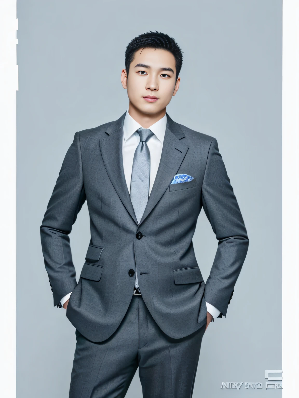 arafed man in a suit and tie posing for a picture, jinyiwei, high quality suit, wenjun lin, chengwei pan, Professional profile photo, wei wang, Bo Feng, dent wu, vd, professional profile picture, donglu yu, wenfei ye, Lin Qifeng, steve zheng, 28 years old, peter xiao --auto