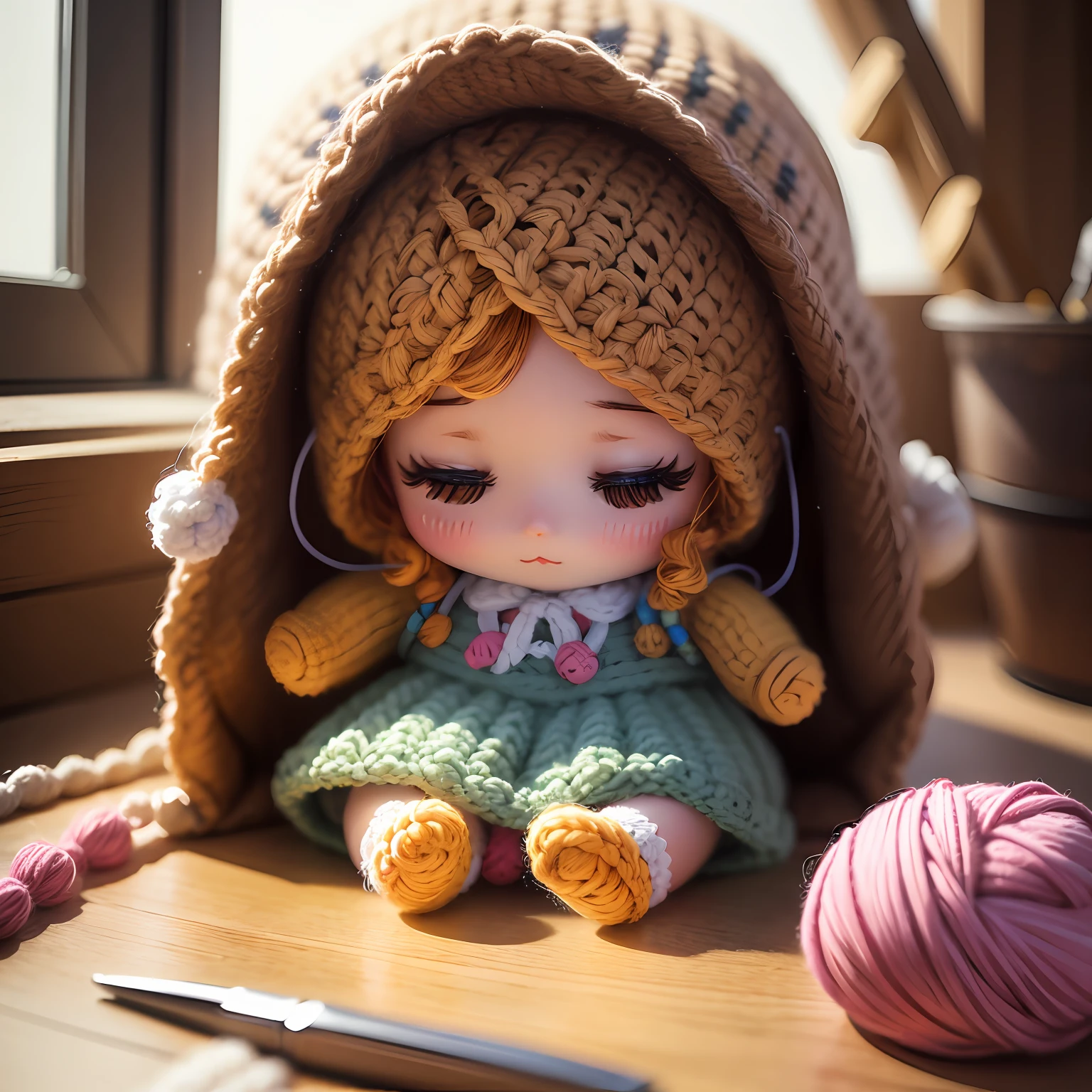 MINI AMIGURRUMIS RECOGIENDO CEREZAS --auto
