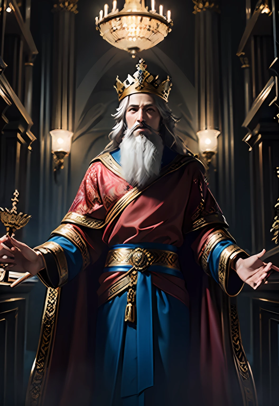 King David, 8k, best quality