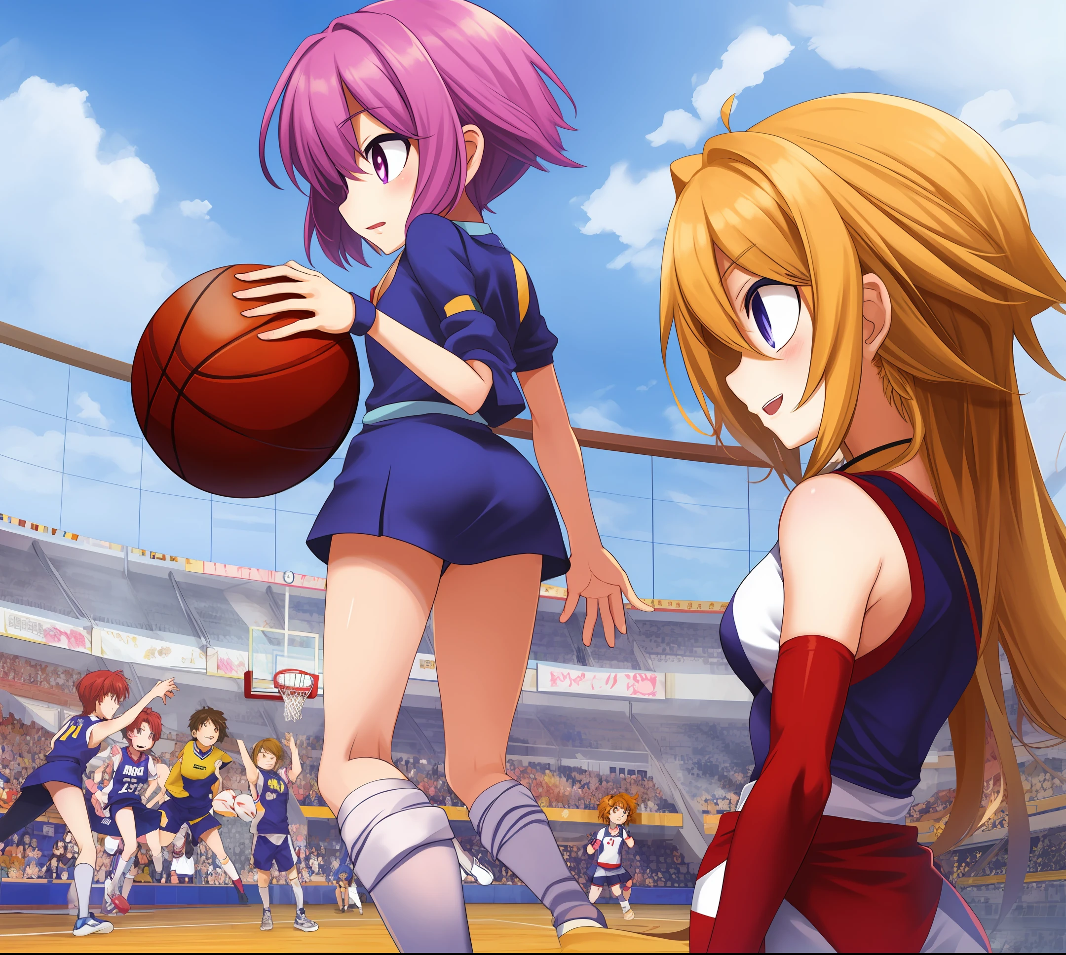 Women's Basketball Club  Anime Rou Kyubu