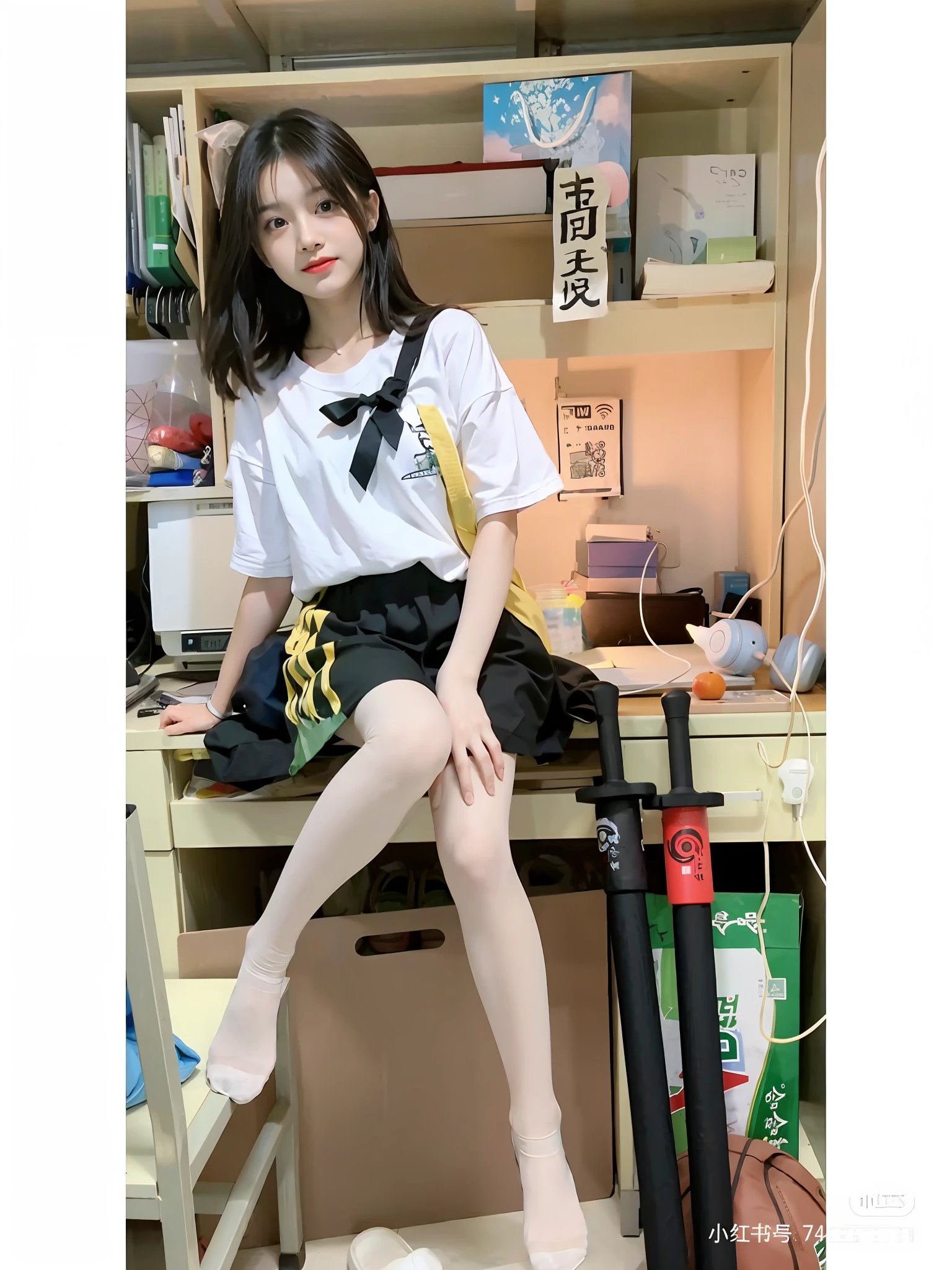 best qualtiy,tmasterpiece,超高分辨率,(realisticlying:1.4),Teenage girl,Juvenile,Thin and light