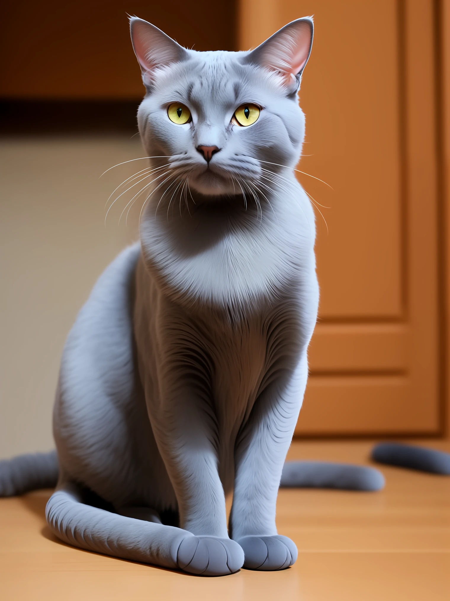 russian blue cat