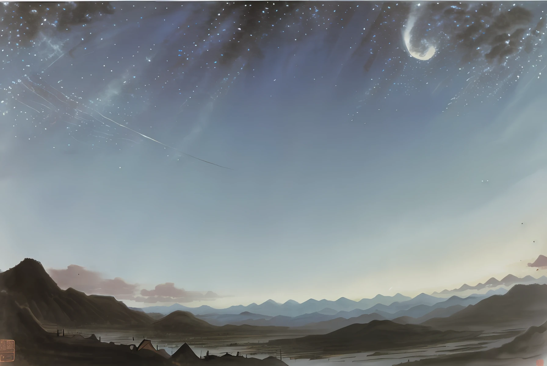 Mo Daosang Yu evening,For the sky is still full of Xia