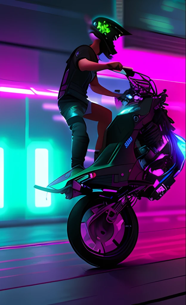 imagem cyberpunk alta qaulidade