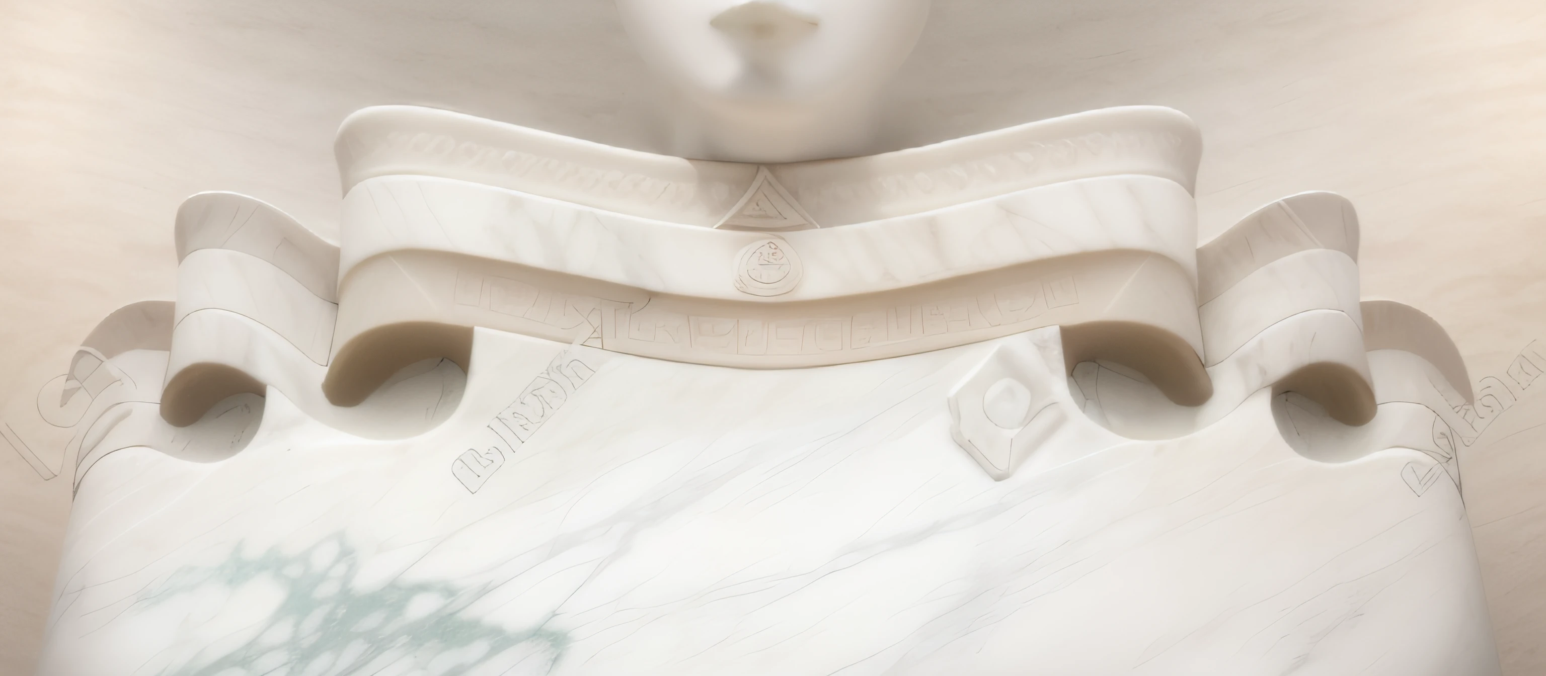 Escultura maqueta marco de ornamentos art noveau, Classical antiquities, White marble model sculpture, Classical model sculpture of moving ornaments, Classic marble model, marcos grande, (((White Greek marble statue))), ((fotorrealista)) realista, luz proveniente de arriba, yeso, Foto de estudio.
