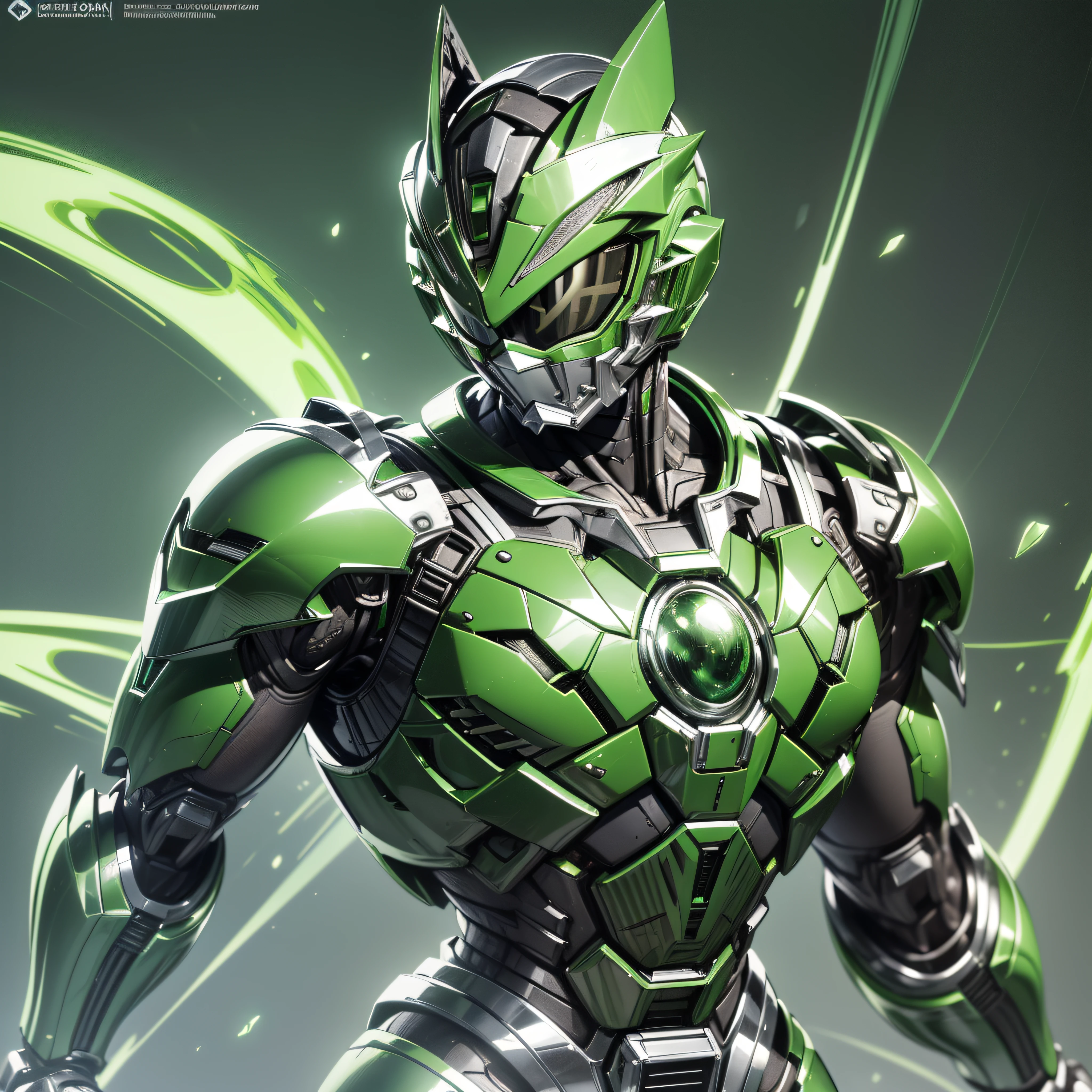 Handsome man, made of Green metal, (Green Cyborg: 1.1), (((Green Power Ranger's style helmet with chrome face plate))), ([Tail | Detail Wire]: 1.3), (Complex Detail), HDR, (Complex Detail, Ultra Detail: 1.2), Cinematic Shot, Masterpiece, Best Quality, High Resolution, Vaginal Foreign Object Insertion, Centering