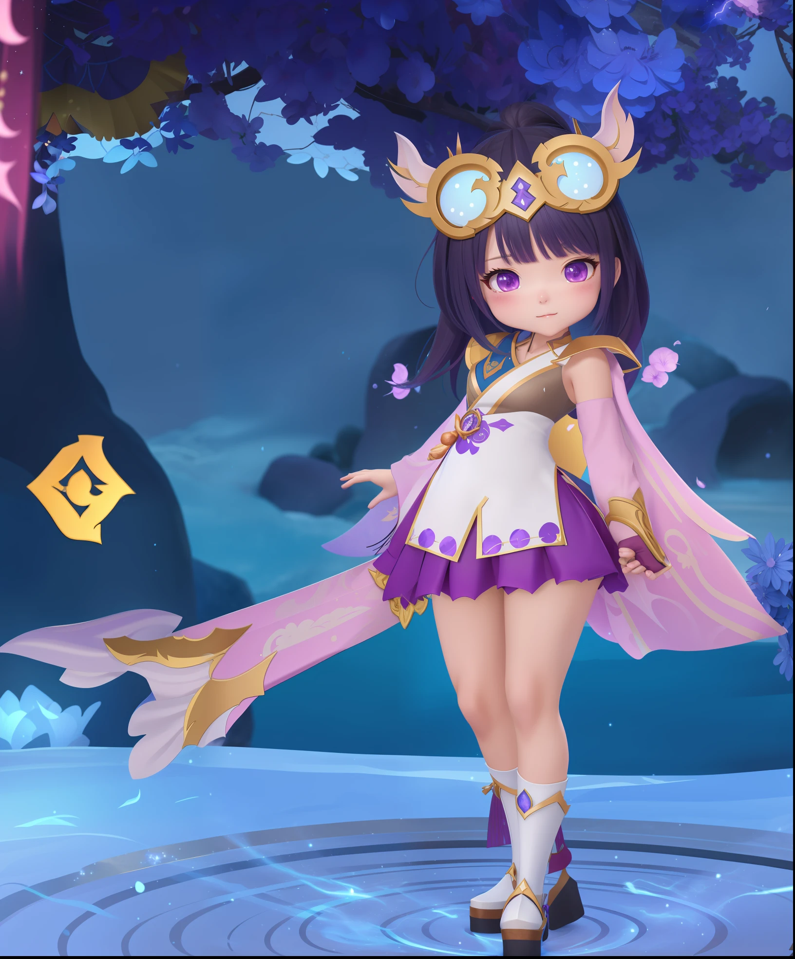 a close up of a person in a costume with a sword, lunar themed attire, Ayaka Genshin impact, full-body xianxia, ayaka game genshin impact, Beautiful celestial mage, Portrait Chevaliers du Zodiaque Fille, fantasyoutfit, inspired by Park Hua, zhongli from genshin impact, Yun Ling, astral witch clothes