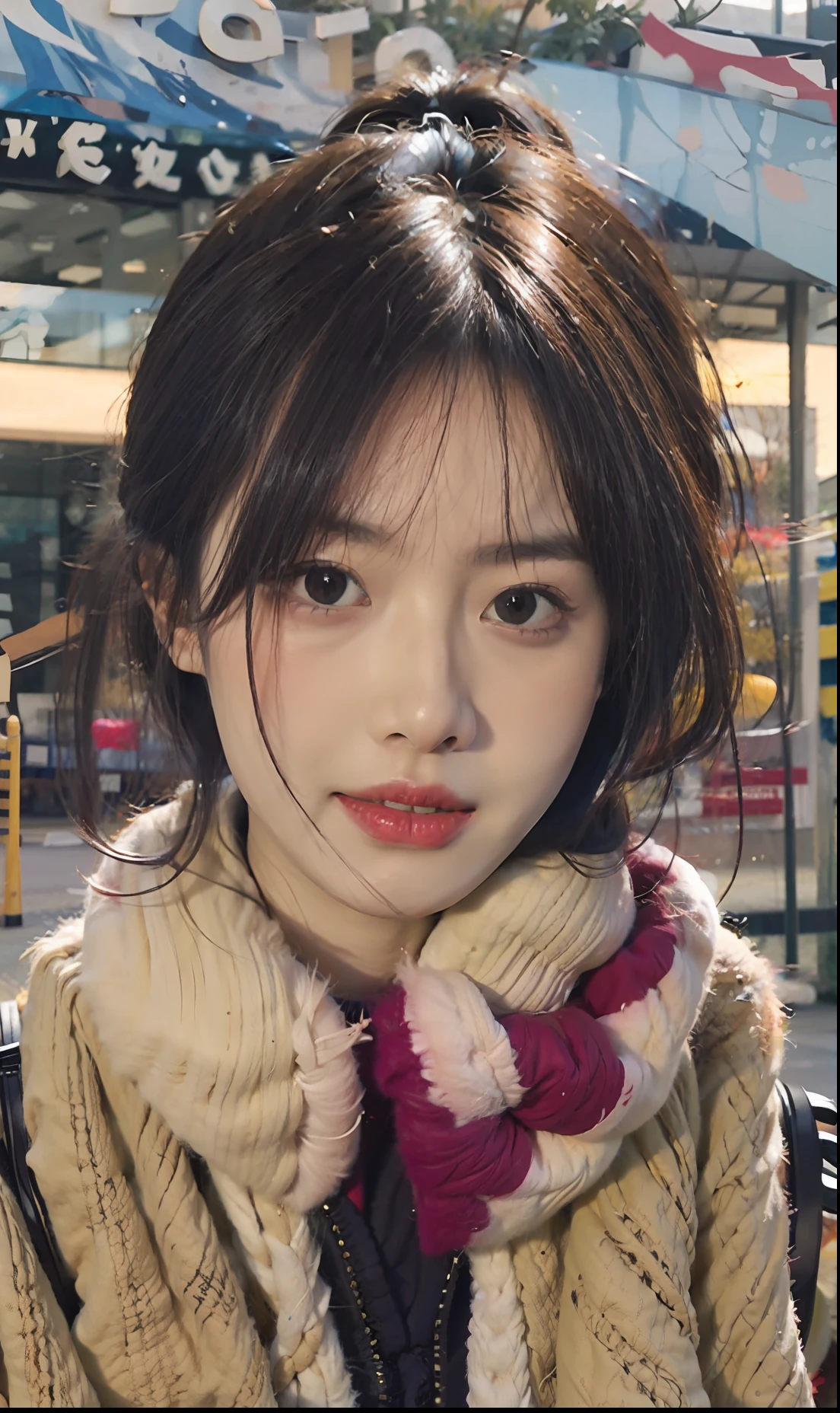 (Facial girl
Ambient occlusion,naturey,Harmonious composition,a warm color palette,fine art photography,