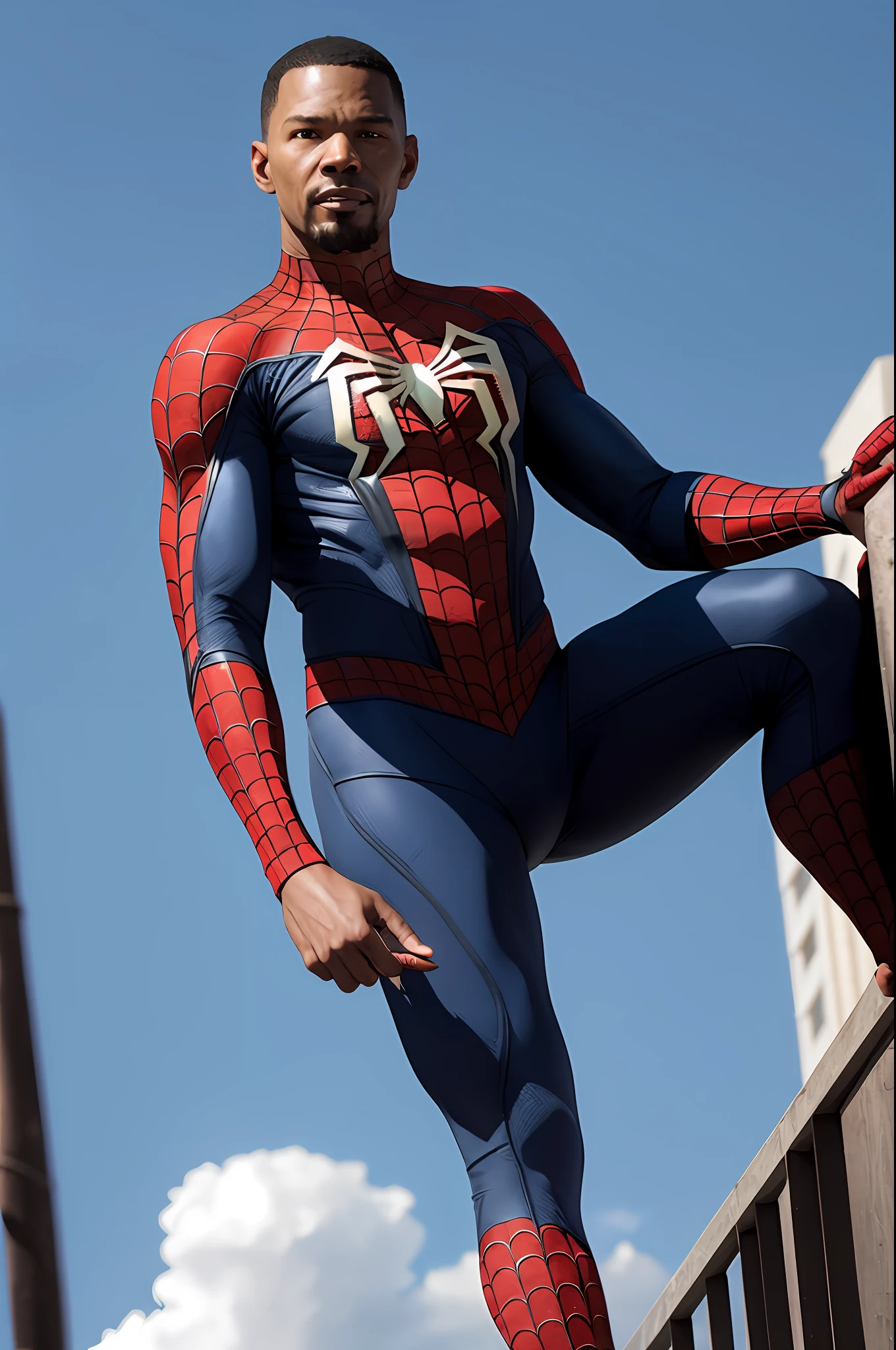 Jamie Foxx/ spiderman