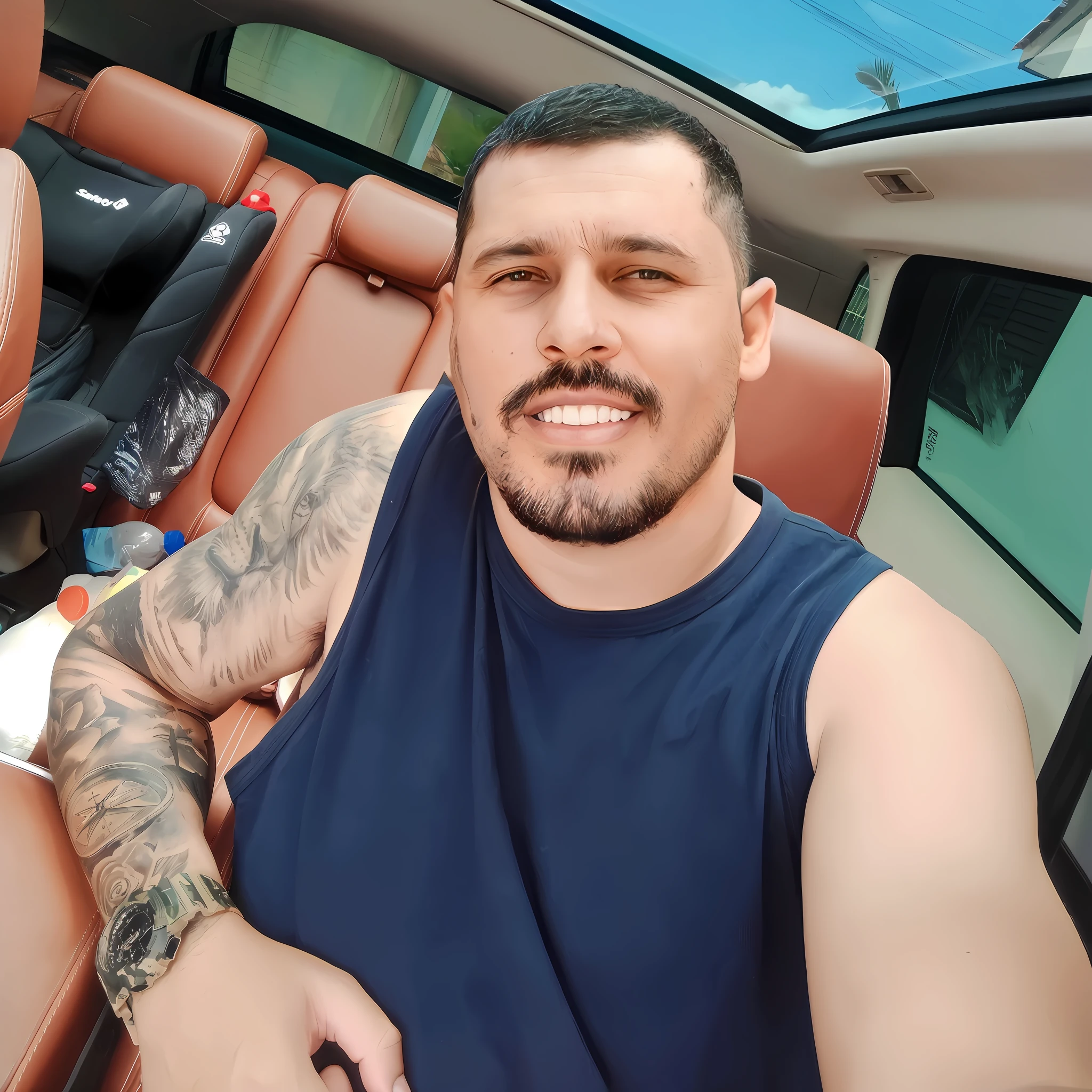 there is a man sitting in the back seat of a car, Ronaldo Nazario, Ronaldo Nazario Fenomeno, Ronaldo Luis Nazario de Lima, david rios ferreira, Carmelo Blandino, icaro carvalho, 3 2 - ano - homem de idade, Ronaldo Luis Nazario da Lima, 1614572159