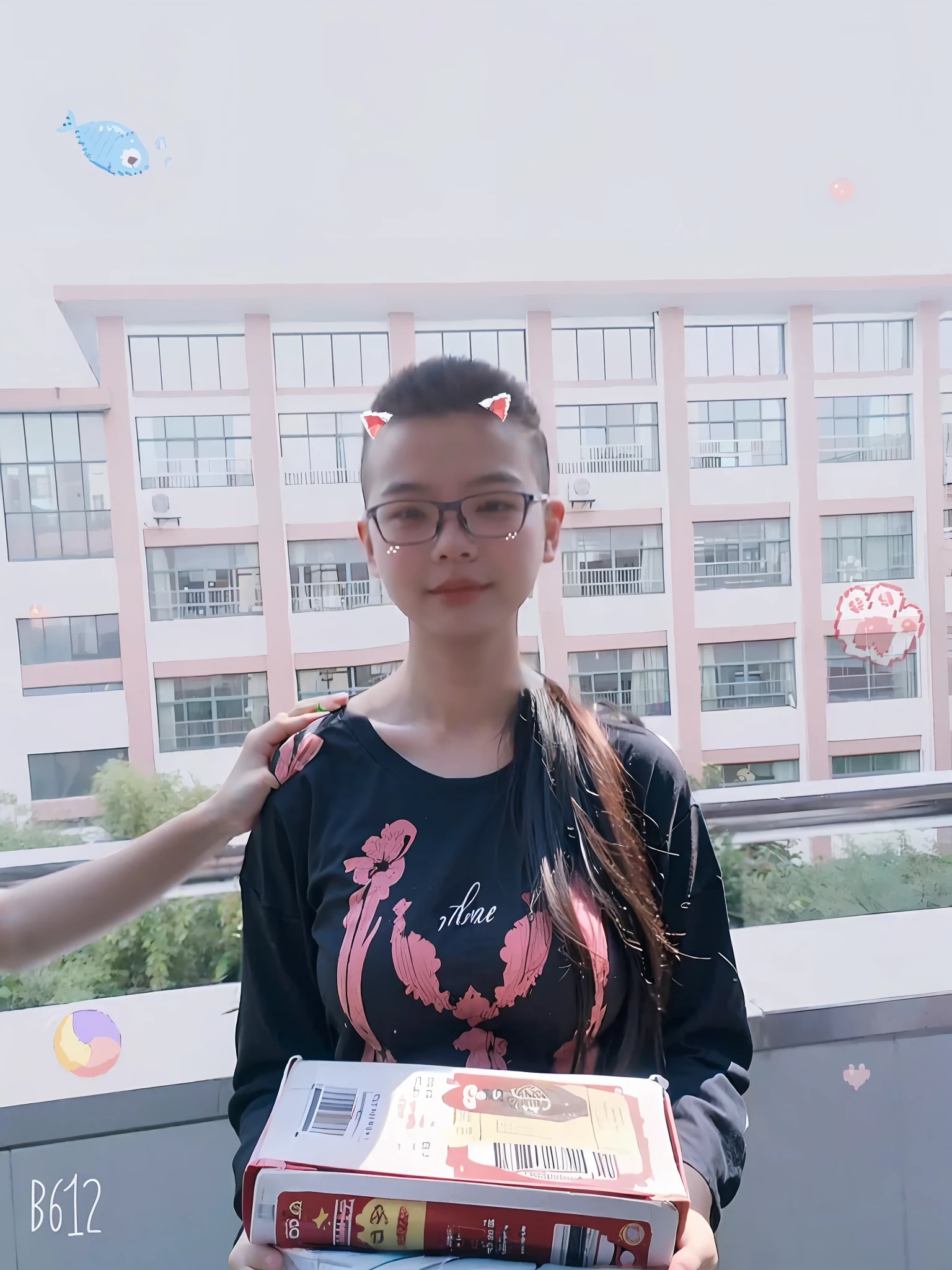 Large breast:1.4),(shirt:1.4),(Best quality,masterpiece,ultra high res,(photorealistic:1.4),1girl,(:1.4),(long hair:1.6)