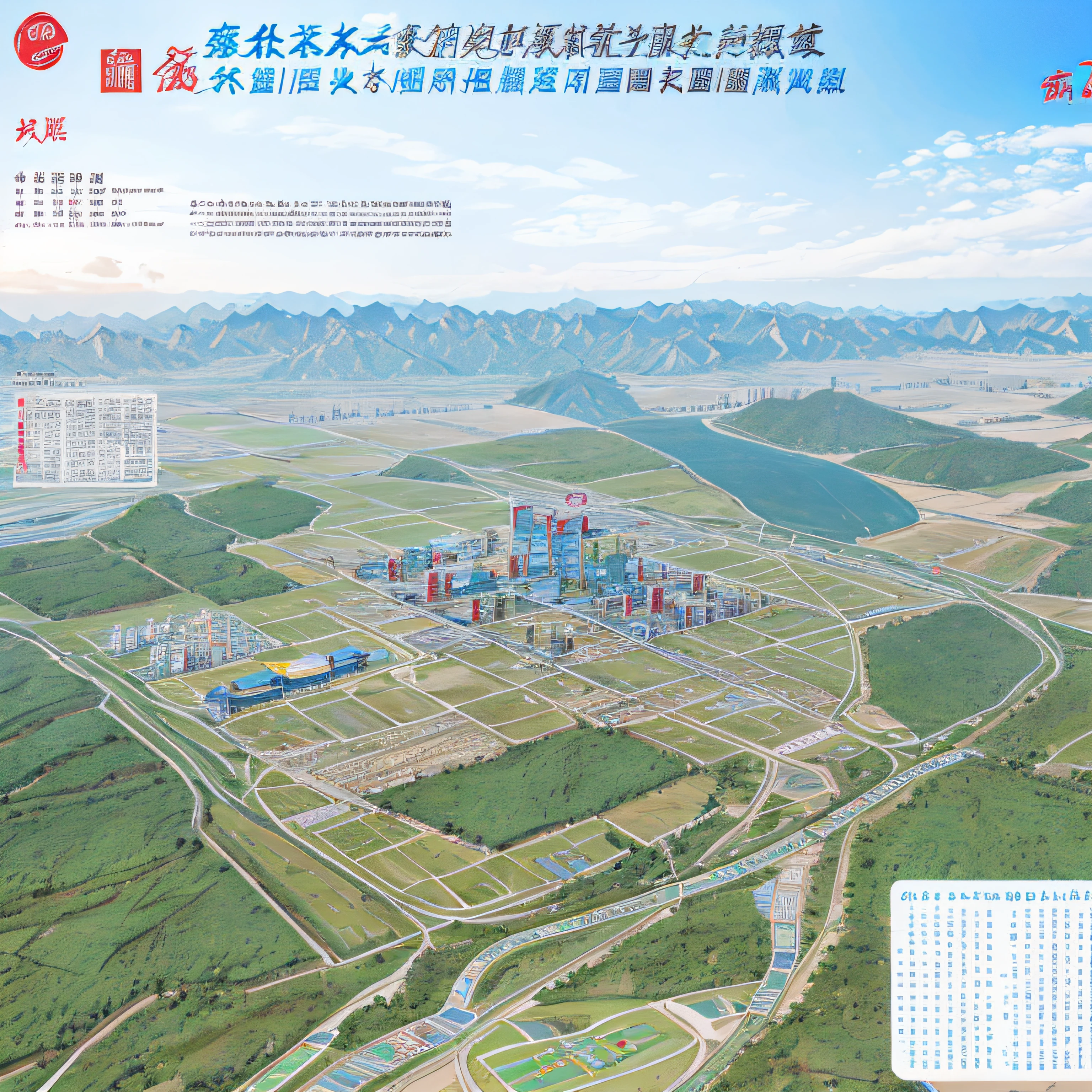 Don't be characterized ,No words,Just the background image,Dongba Township, It is located in the northeast of downtown Beijing,The special effect packaging shows the convenient traffic scene,Tech style,Traffic display map of Beijing East Dam,