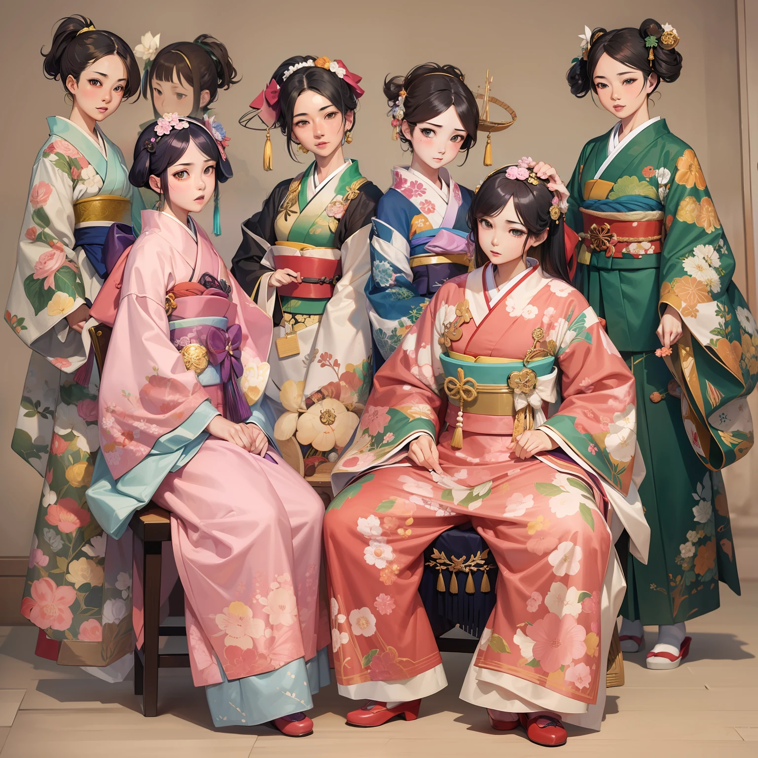 Girls of the Meiji era