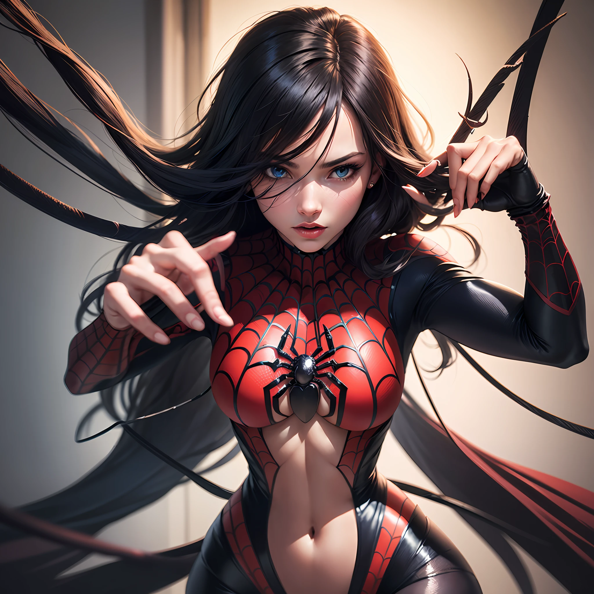 Woman, spider girl --auto