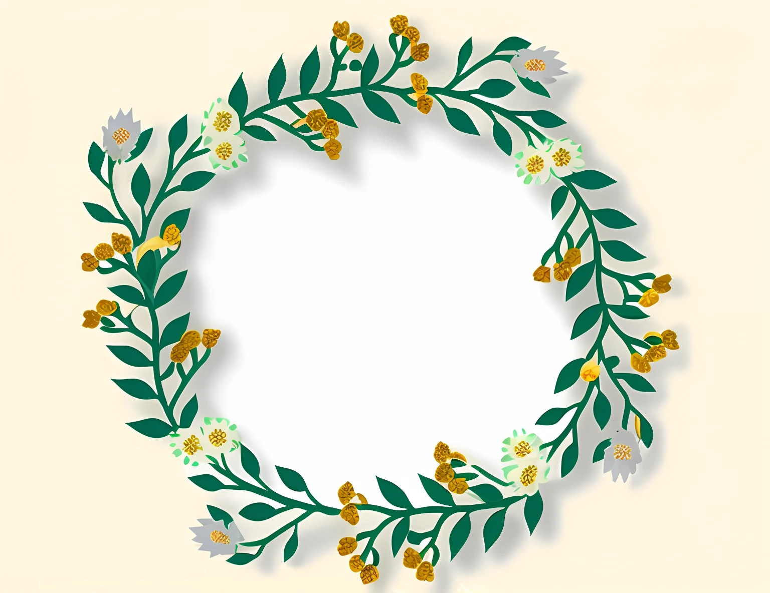 Close up of garland on white background, Flower frame, boho floral vines, decorative frame, corolla, Flowers around, decorative borders, hand drawn svg, filigree frame, ornate floral, ornamental halo, Filigree border, A plant, in laurel wreath, Flat color, stylized border, Fern garlands, circle, ornate flowers,Various colors