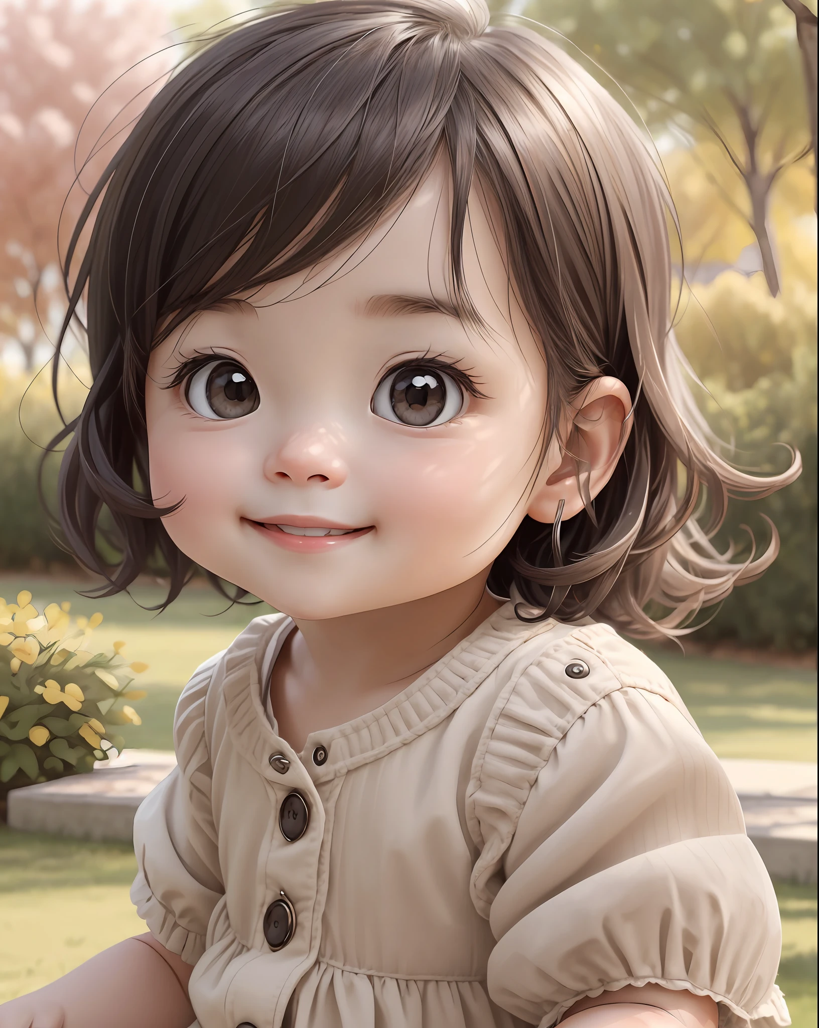 best quality,1girl, , smile, cute,
