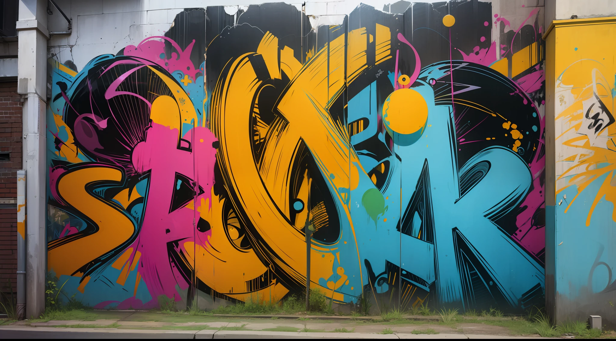 Keywords for street graffiti:coloured with lots of colour、originality、muri、Artis、splatted paint、brush、distinctive、streetart、element in、colours、typeface、image、sigature、visual shock、watch、liberta、creativity、youthfulenergy、urban culture,vision