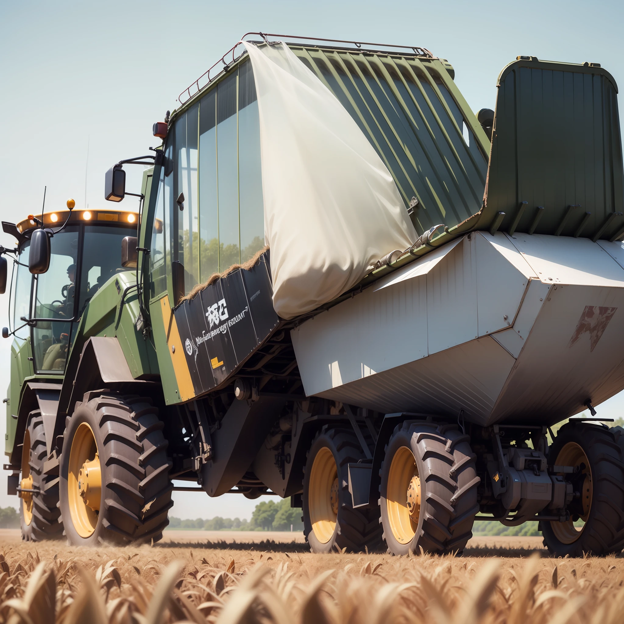 combine　agriculture　top-quality　​masterpiece　agriculture　超A high resolution