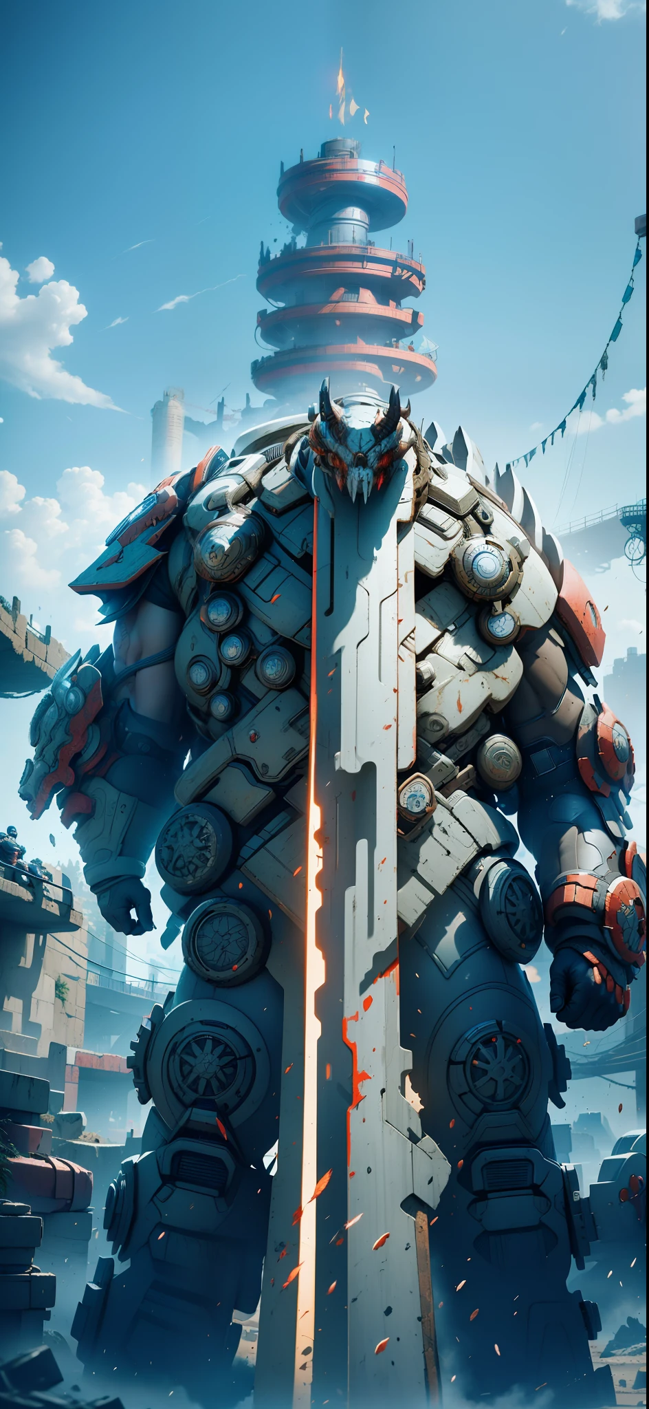 Gears of War Chinese Style Behemoth, Steel Behemoth
