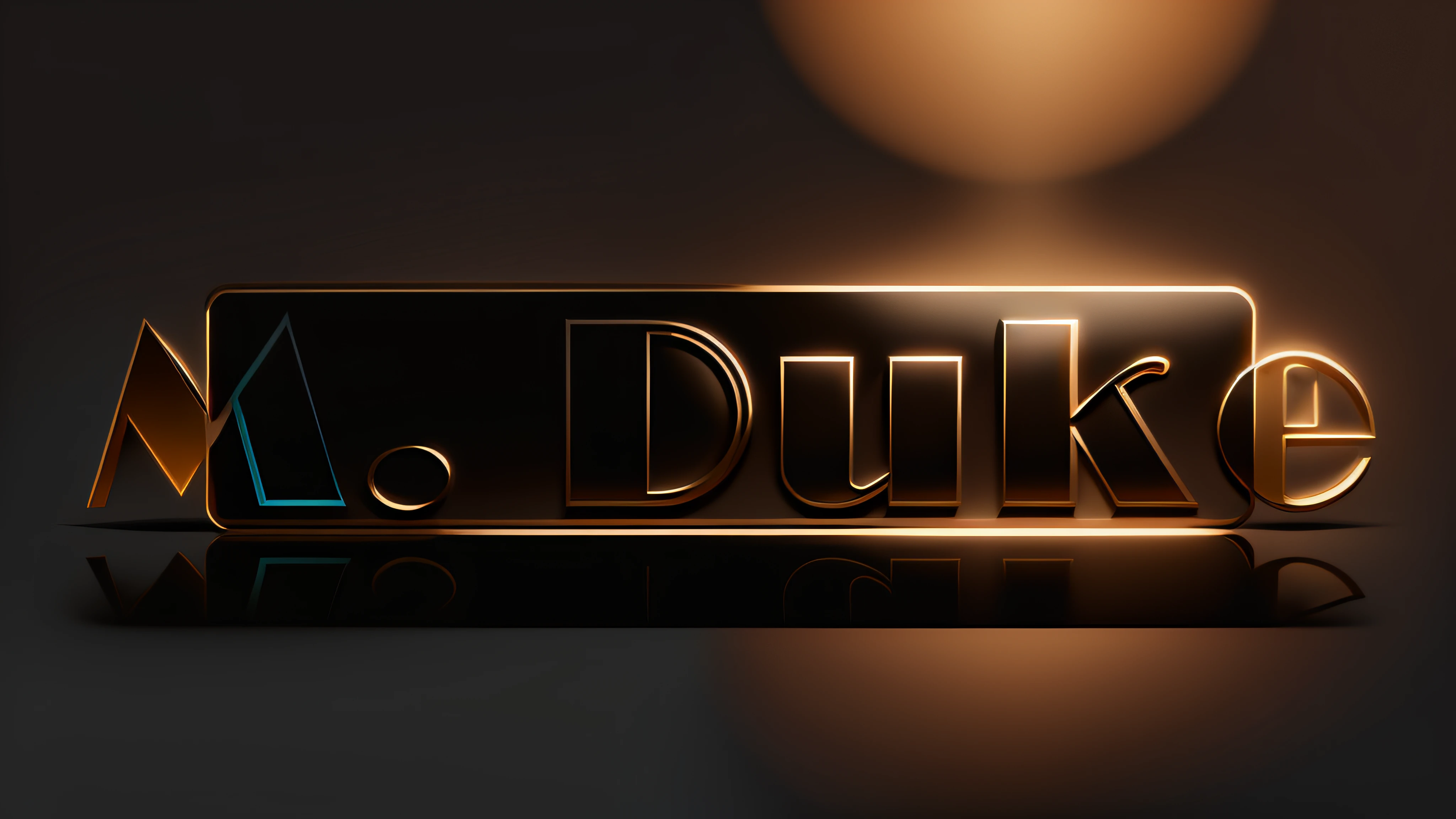 Logo com o nome M.Duke