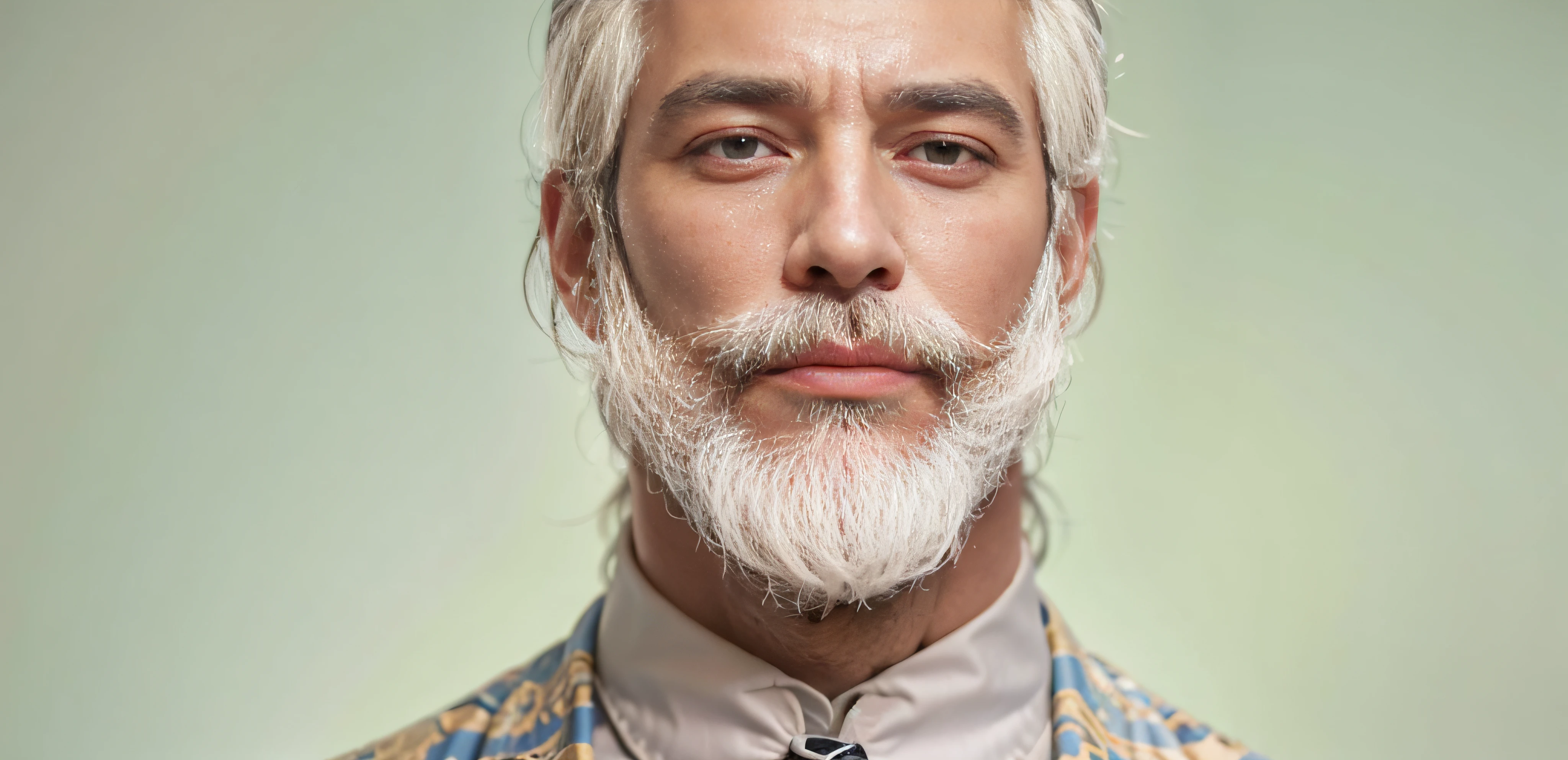 Handsome man with a beard