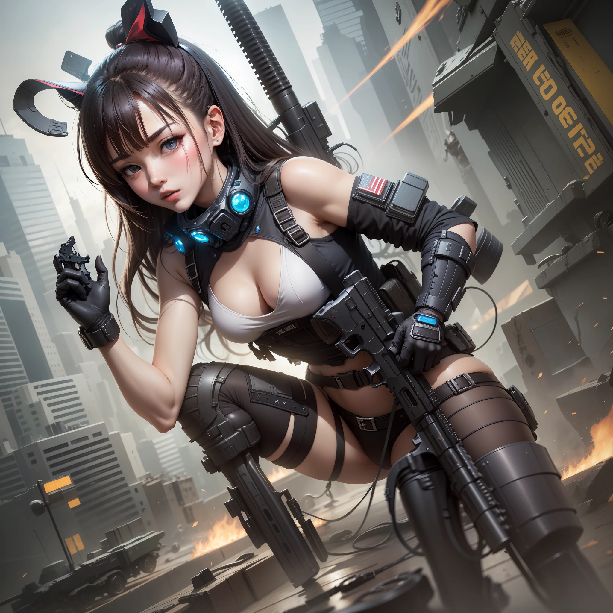 Guns of the near future SF top-quality masterpiece、超A high resolution arma