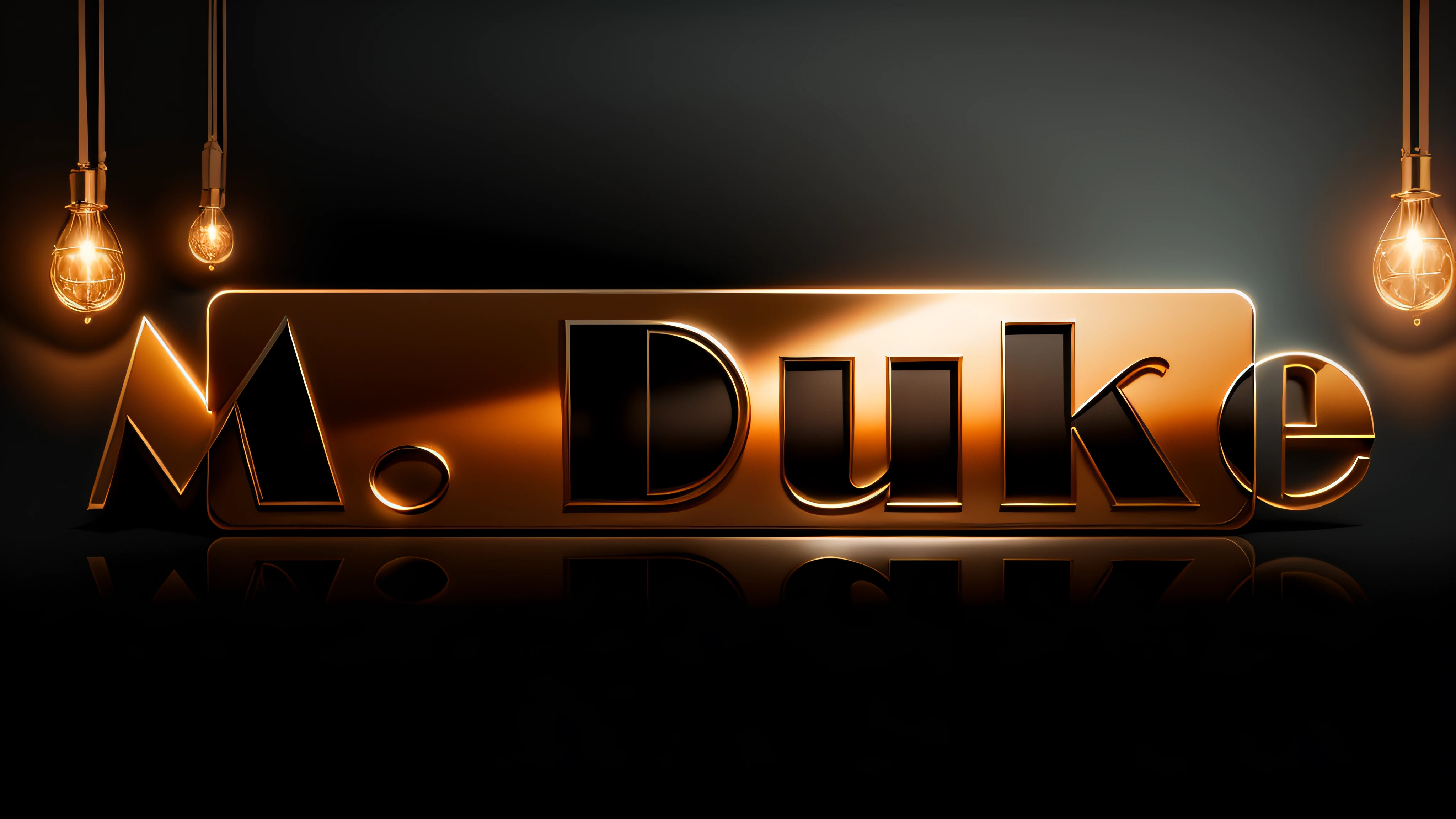 Logo com o nome M.Duke