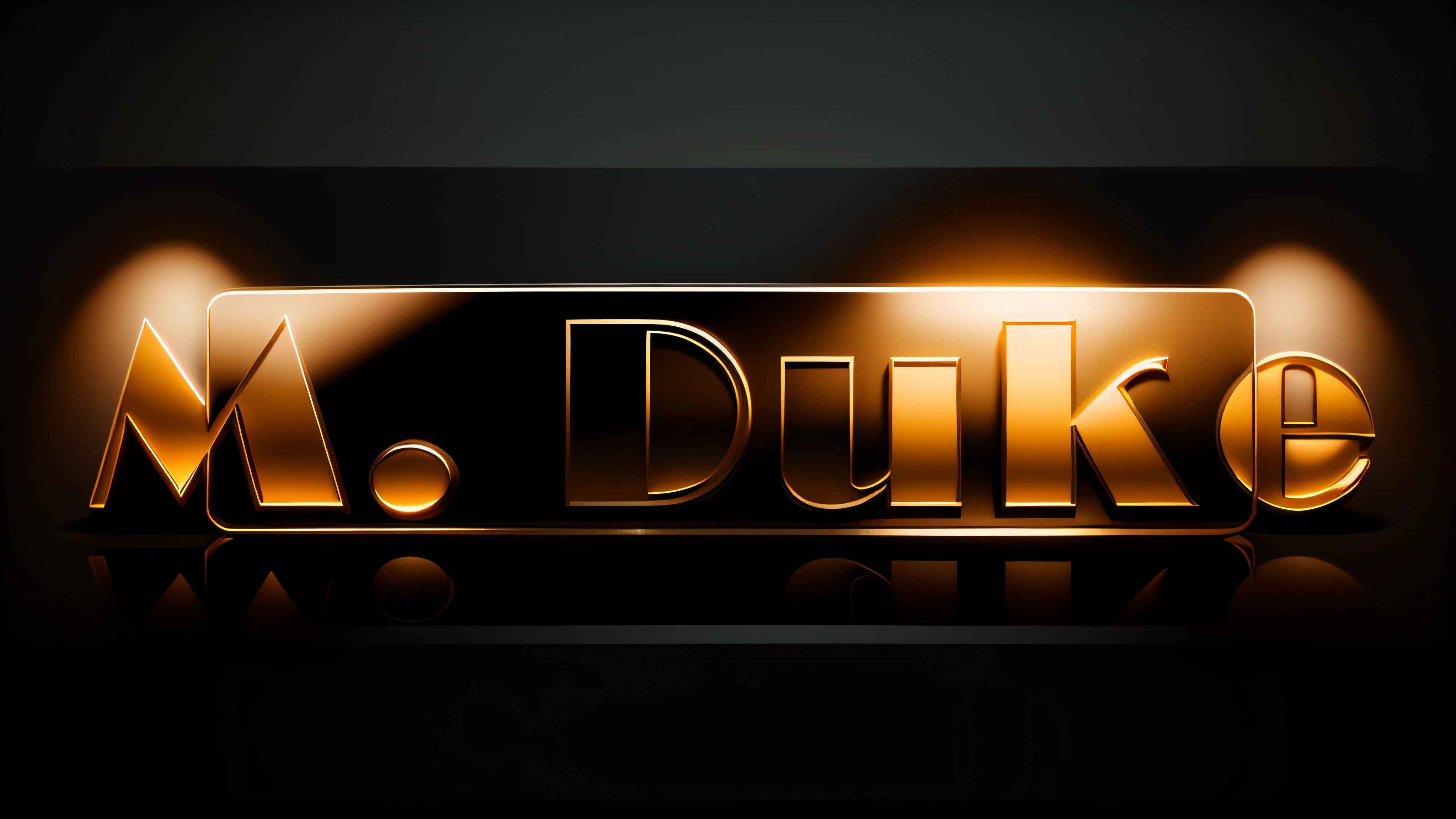 Logo com o nome M.Duke