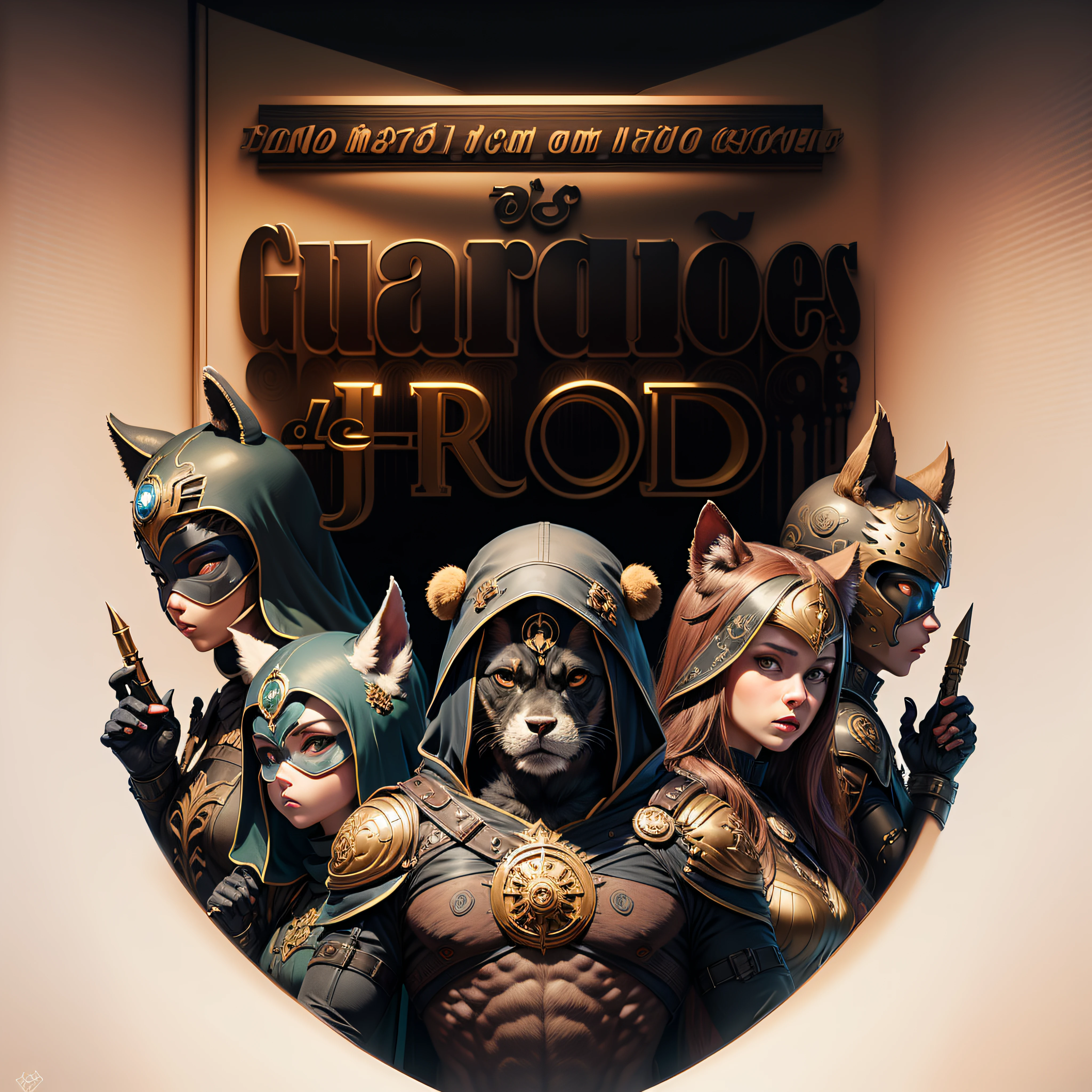 Logo with the name The Guardians of J-Rod