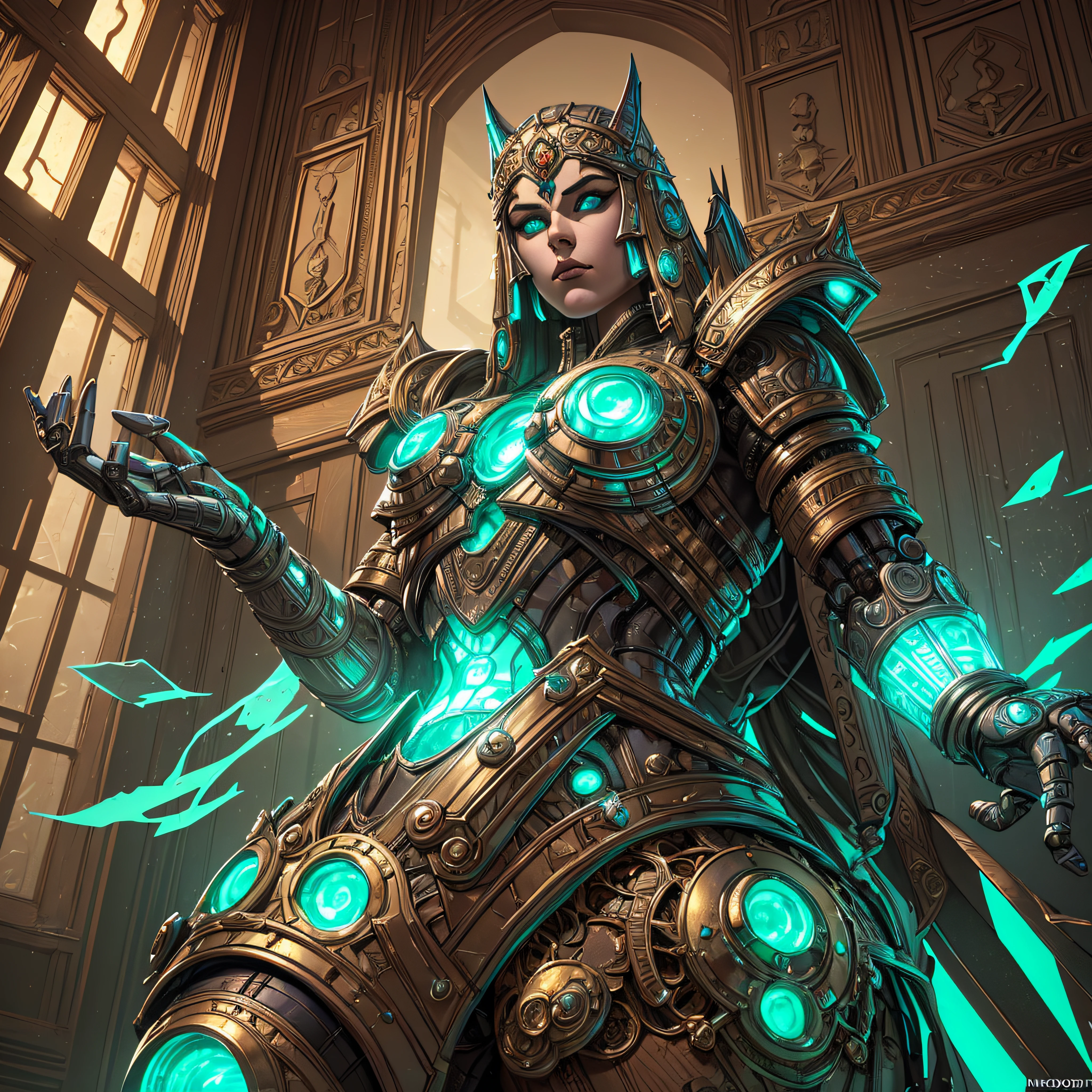((raw photo)), ((masterpiece)), anthropomorphic humanoid NagaSerpentGod , jade crest, intricate detail, futobot, intricate Greebles parts, dramatic lighting, rim lighting,