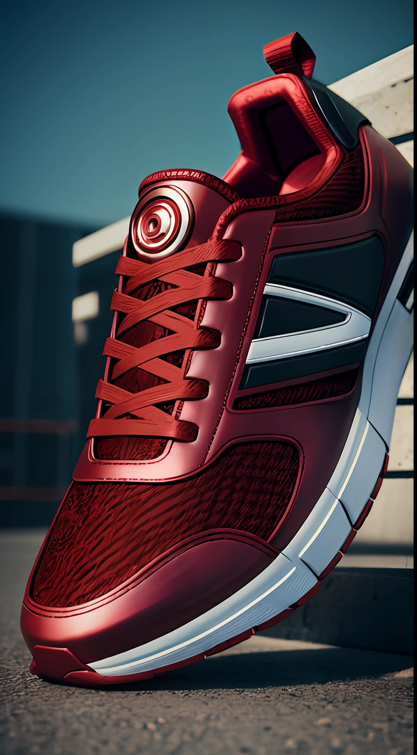 ironman design sneakers, octane render, unreal engine, highly detailed, intricate