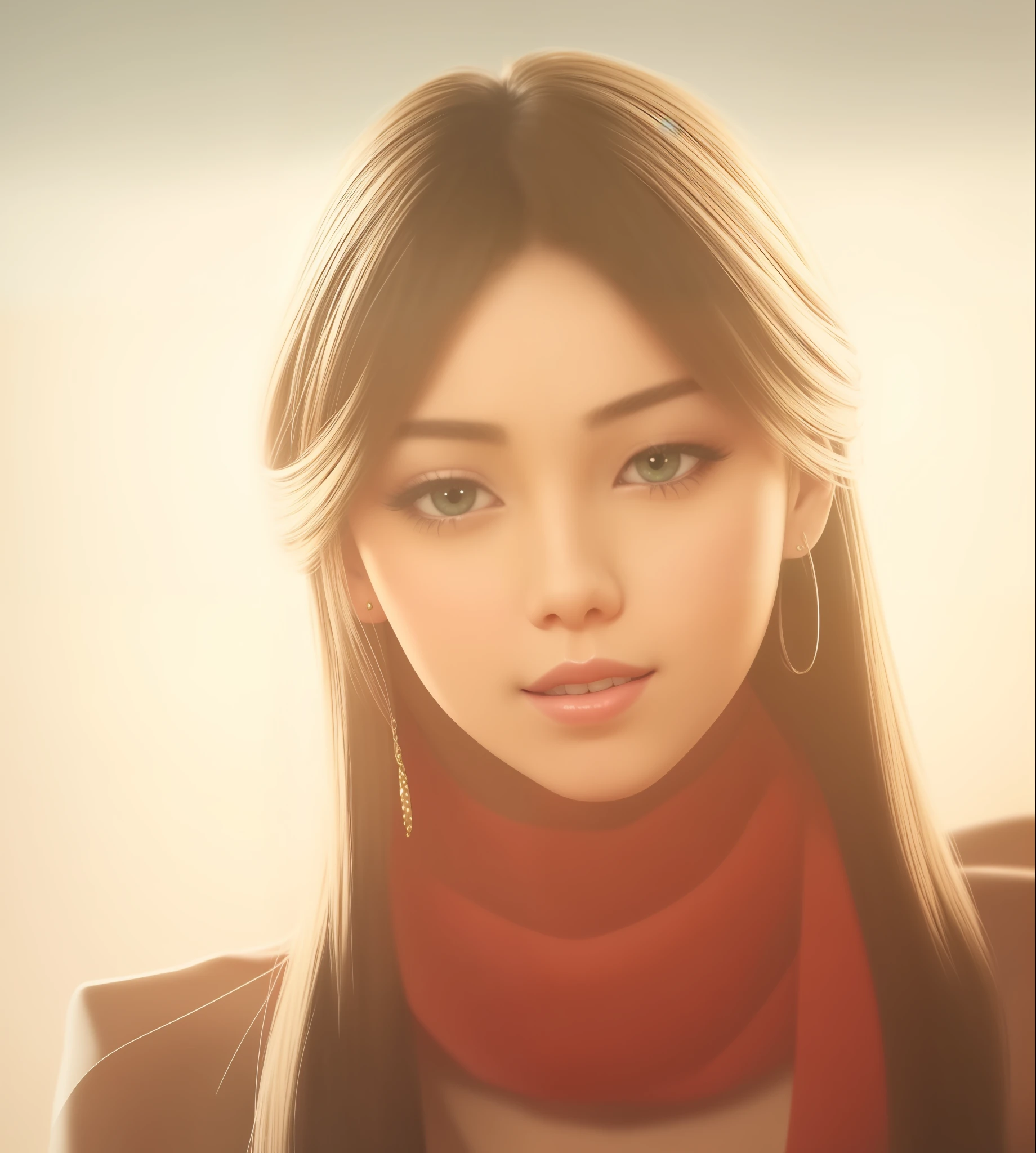 Masterpiece, best picture quality, high quality, beautiful woman, Japanese, popular Korean makeup, detailed, swollen eyes, detailed eyes, detailed skin, beautiful skin, ultra high resolution, (reality: 1.4),very beautiful, slightly younger face, beautiful skin, slender, (ultra realistic), (illustration), (high resolution), (8K), (very detailed) (best illustration), (beautifully detailed eyes), (super detailed), (wallpaper), (detailed face), looking at viewer, fine details, detailed face, pureerosfaceace_v1, smiling, looking straight ahead, looking straight ahead, angle from waist up, realistic photo, bright lighting, professional lighting, black hair (some of hair part green), long hair, dark ruins, big red moon, gorgeous red and black dress, mature woman, long stylish bangs,