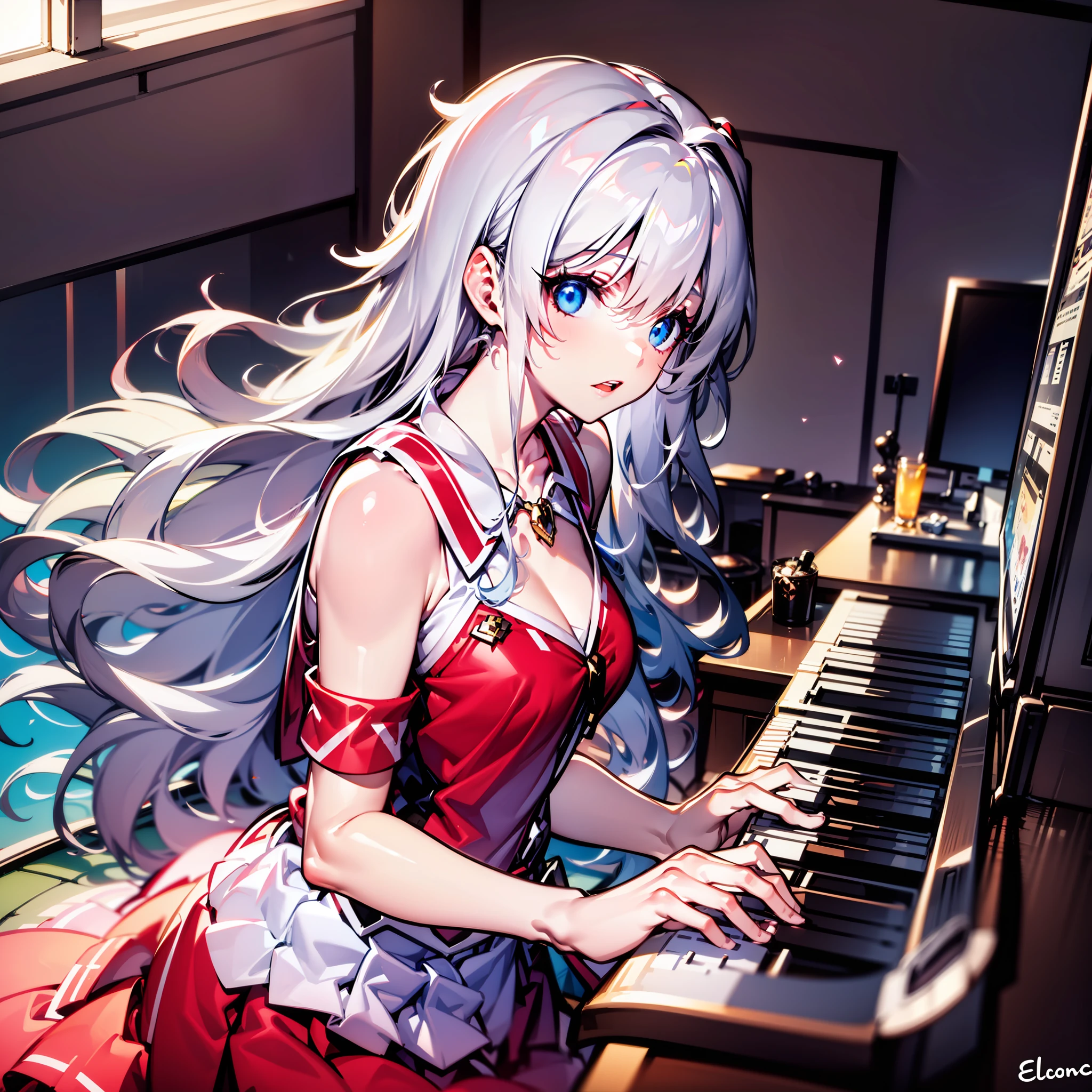 Play the piano,performance,stage,ellegance