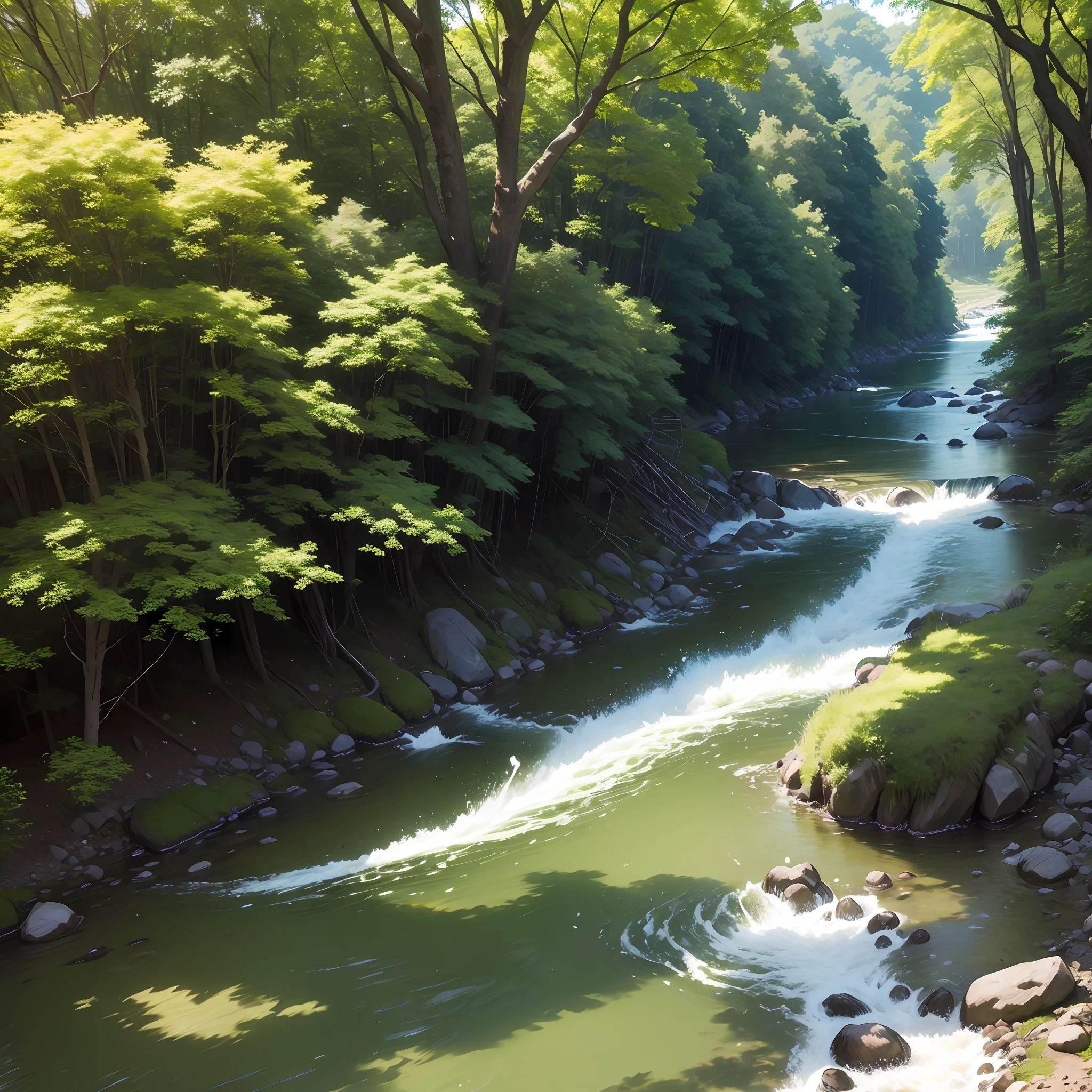 ventania,Kizi,ln the forest,trail。River side --auto