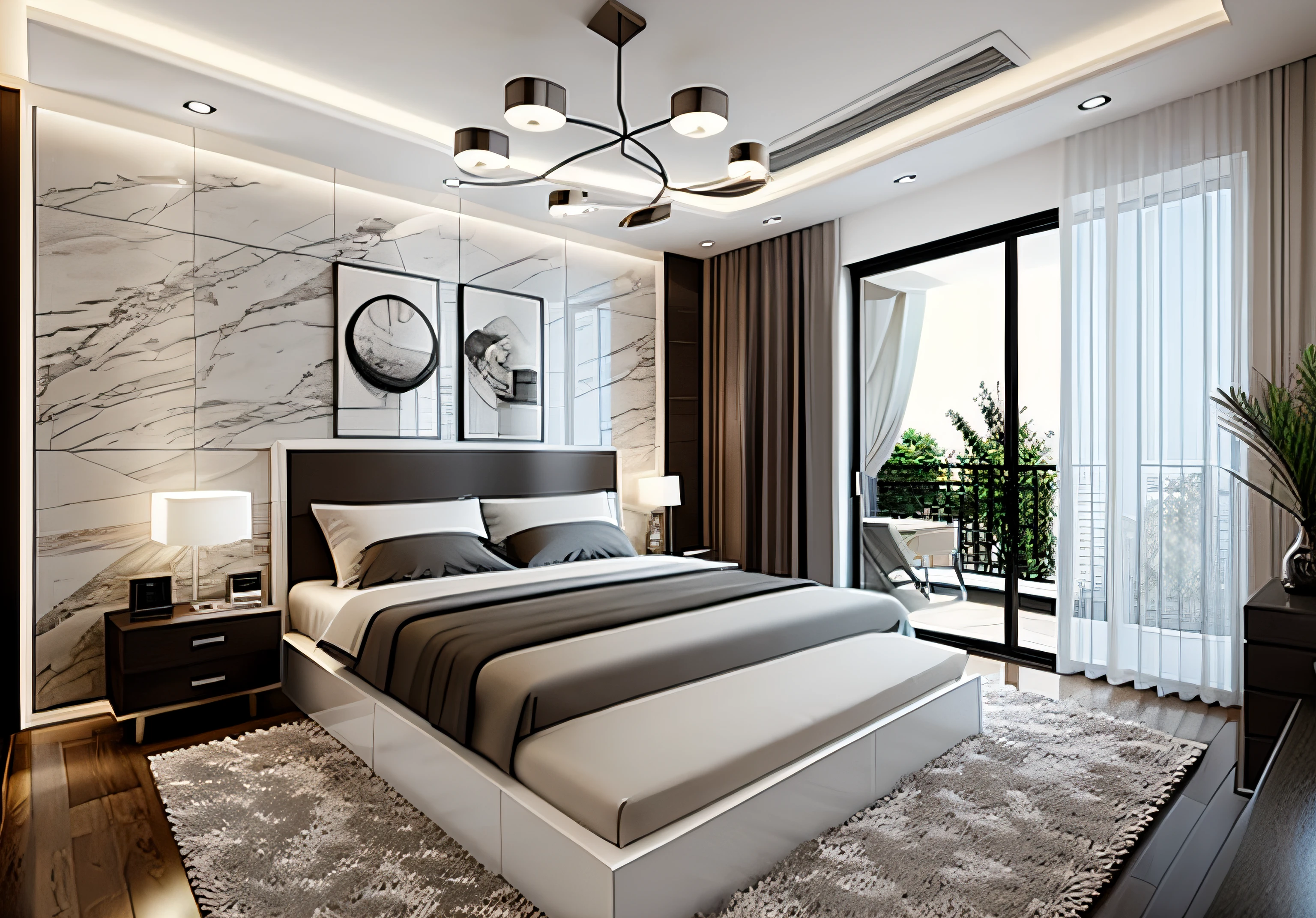 Modern bedroom