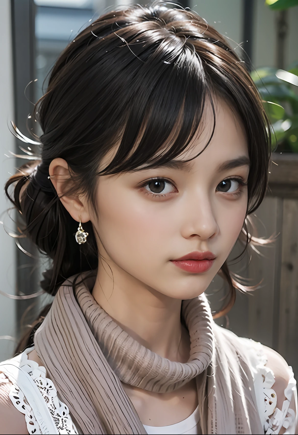 The face is slightly flattened,Cute shape,Raised sexy