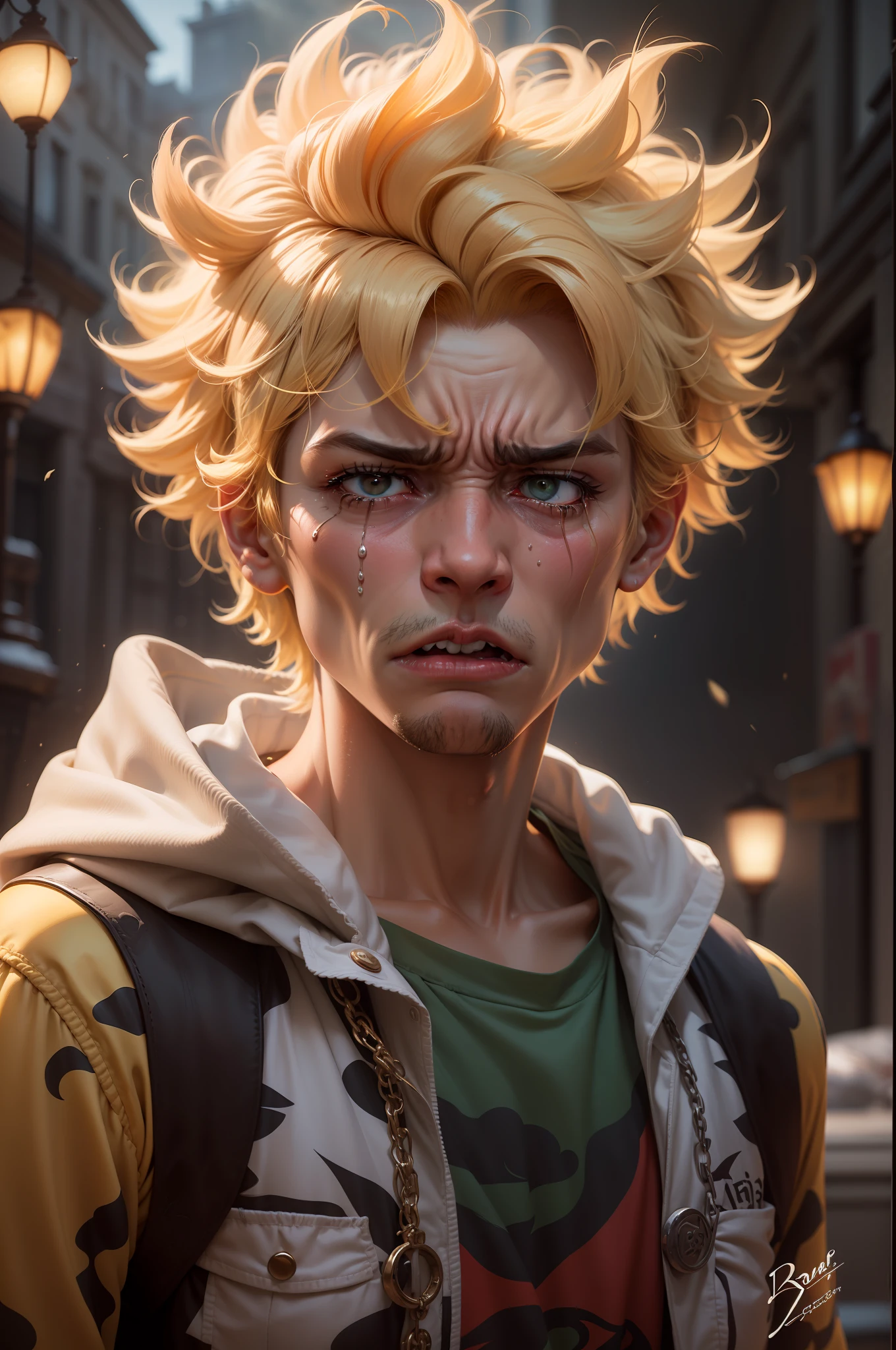 (Personagem: chorando, raiva, ANGUISH, sofrimento, rancor, Hatred, Dor, easy expression)