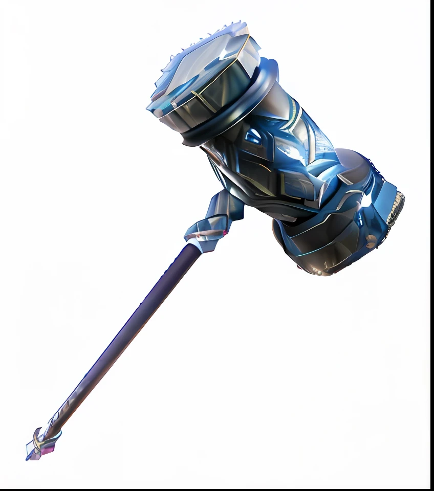 Close up of hammer with handle on black background, hammer weapon, Giant hammer, Mjolnir, item art, thors hammer, rpg item, video game item, league of legends inventory item, doors。, battleaxe, judge's gavel, rpg item render, 3 d hammer modeling, picareta, metallic scepter