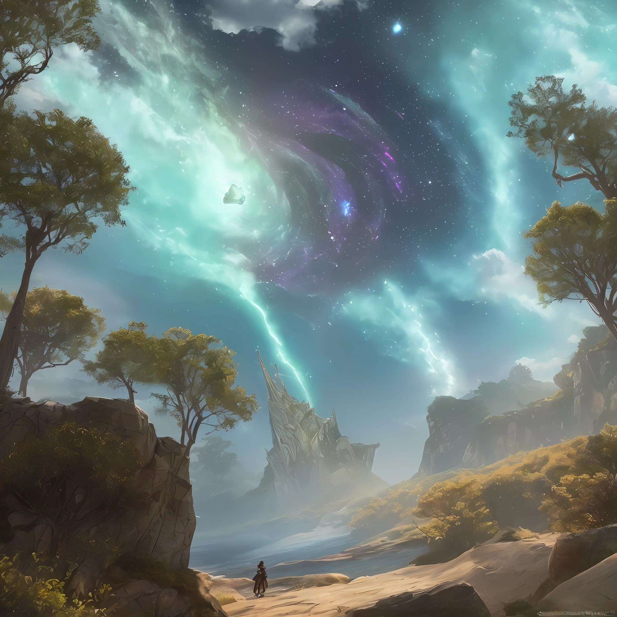 In a sprawling anime-inspired fantasy world, embark on a thrilling adventure through the realms of Stable Diffusion. Follow the courageous protagonist, a young warrior with unruly silver hair and piercing violet eyes, as they navigate a treacherous journey filled with magic, mythical creatures, and ancient prophecies.
The protagonist finds themselves thrust into a grand quest to save their realm from an encroaching darkness that threatens to consume everything in its path. Armed with a legendary sword and guided by a wise, enigmatic sage, they must uncover the secrets of the lost artifacts, harness their latent powers, and gather a diverse group of companions along the way.
The vividly detailed backdrop transports you to breathtaking landscapes, from lush mystical forests adorned with vibrant bioluminescent flora, to towering crystalline mountains that pierce the heavens. Each location brims with a unique charm, its history etched into the very stones beneath your feet.
As you traverse this fantastical world, the masterful play of light and shadow casts an ethereal glow, enhancing the atmosphere of wonder and danger. The camera angles dynamically capture every epic battle, heart-stopping chase, and poignant moment of self-discovery, immersing you in the awe-inspiring events unfolding before your eyes.
Prepare to be captivated by the fusion of stunning animation and intricate storytelling, as you unravel the mysteries of Stable Diffusion. Will the protagonist rise to the occasion, fulfill their destiny, and restore balance to the realms? Join them on this extraordinary quest, where dreams and reality intertwine, and discover the true power of friendship, courage, and the enduring spirit of adventure.
(Note: The provided prompt is within the requested 1400-character limit and encompasses the elements of anime, fantasy, adventure, detailed background, good lighting, and dynamic camera angles.)