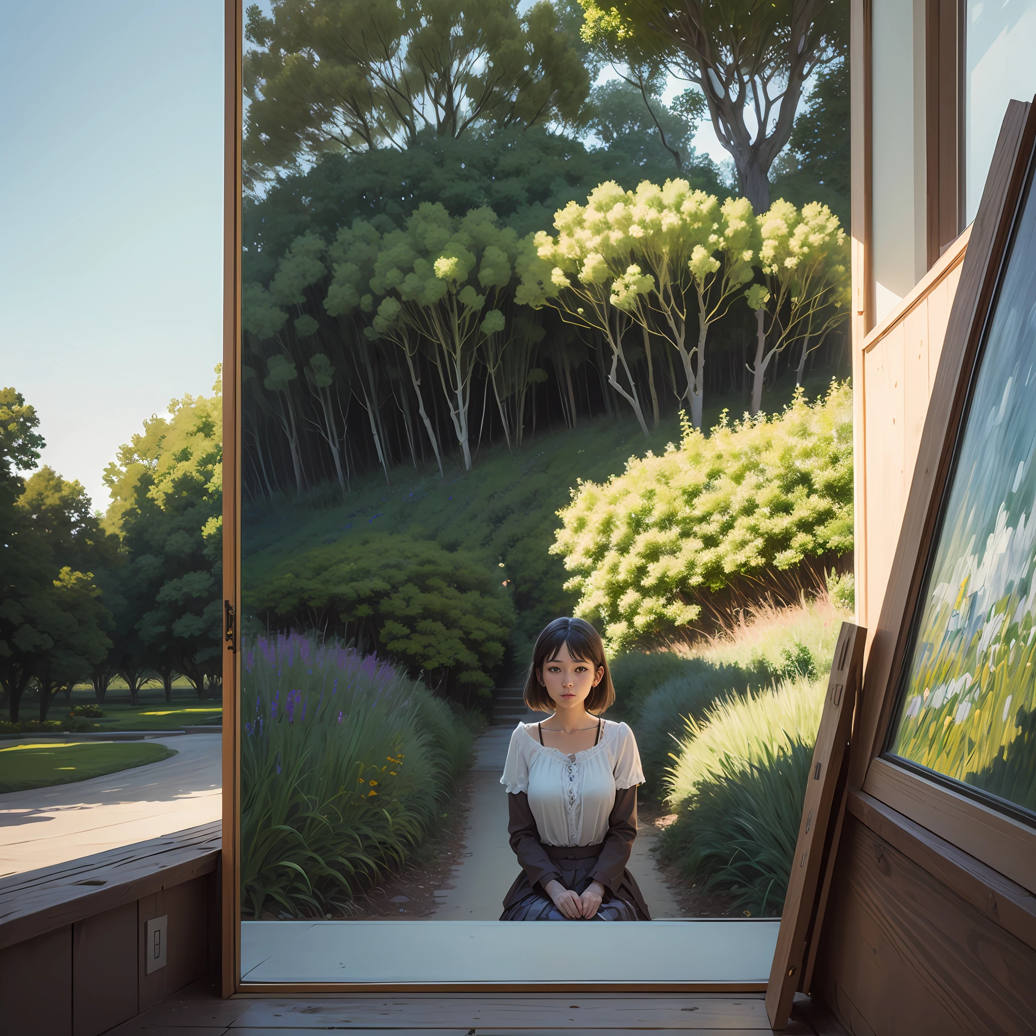 monet inspired art --auto