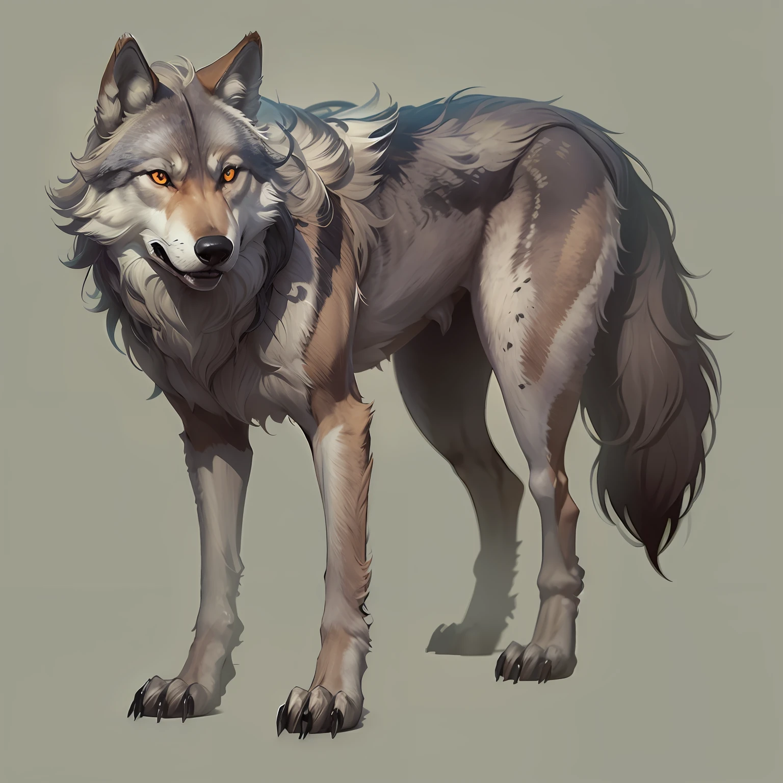 wolf full body